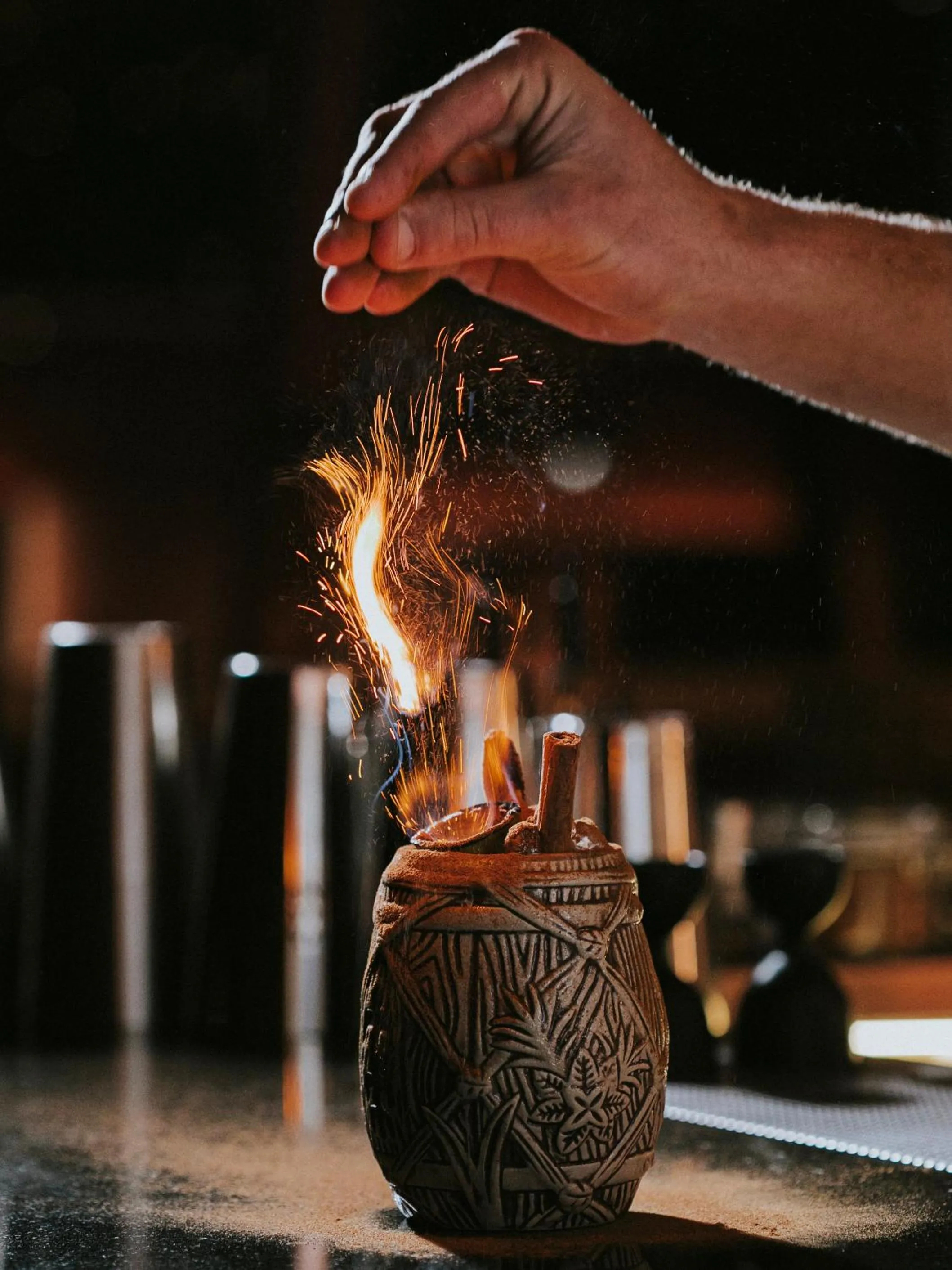 Food and drinks in Three House Hotel