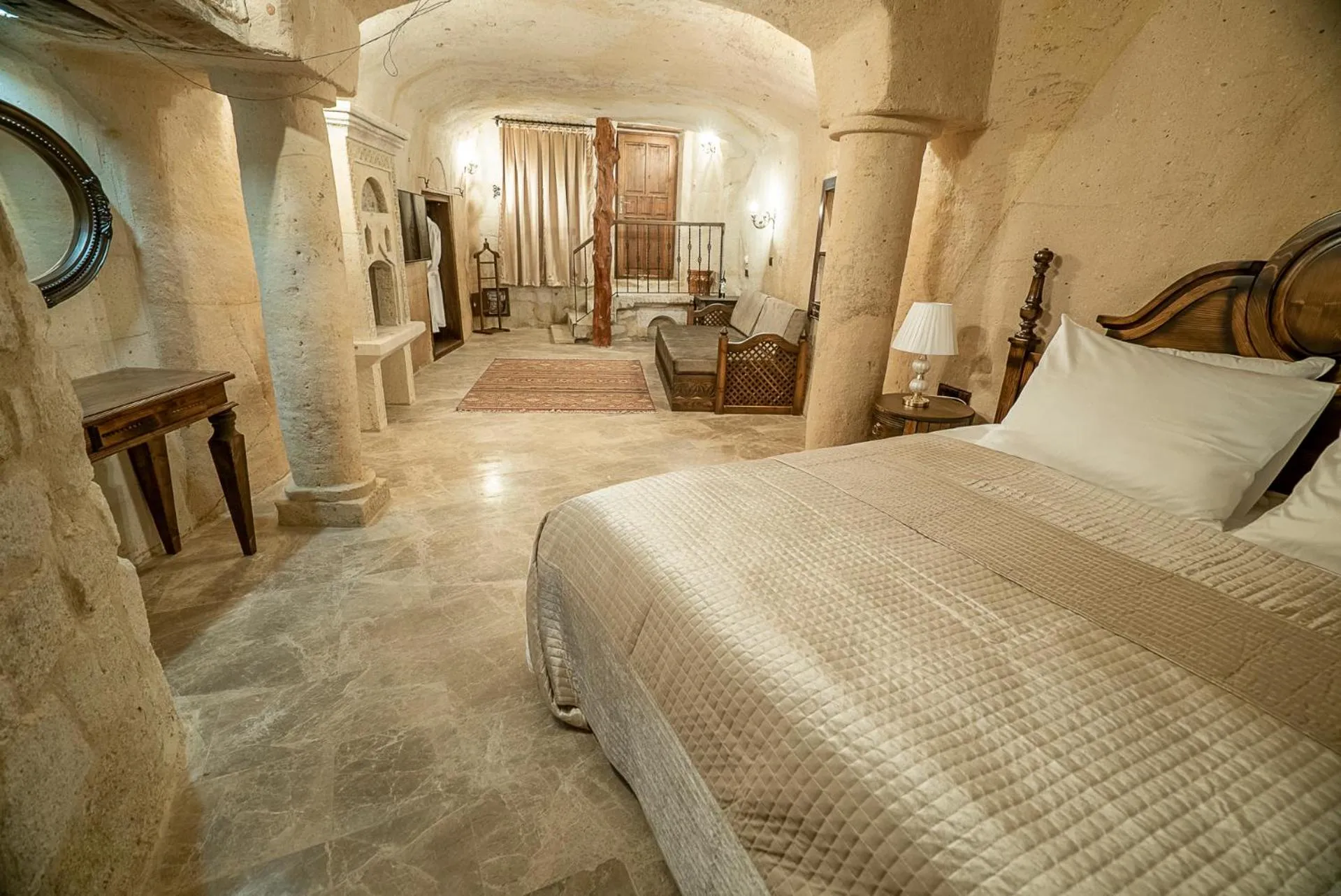 Bed in Zeydem Suites