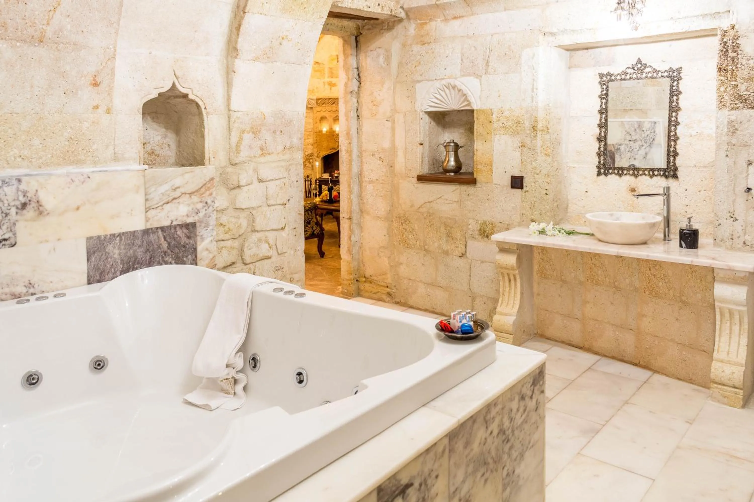 Bathroom in Zeydem Suites