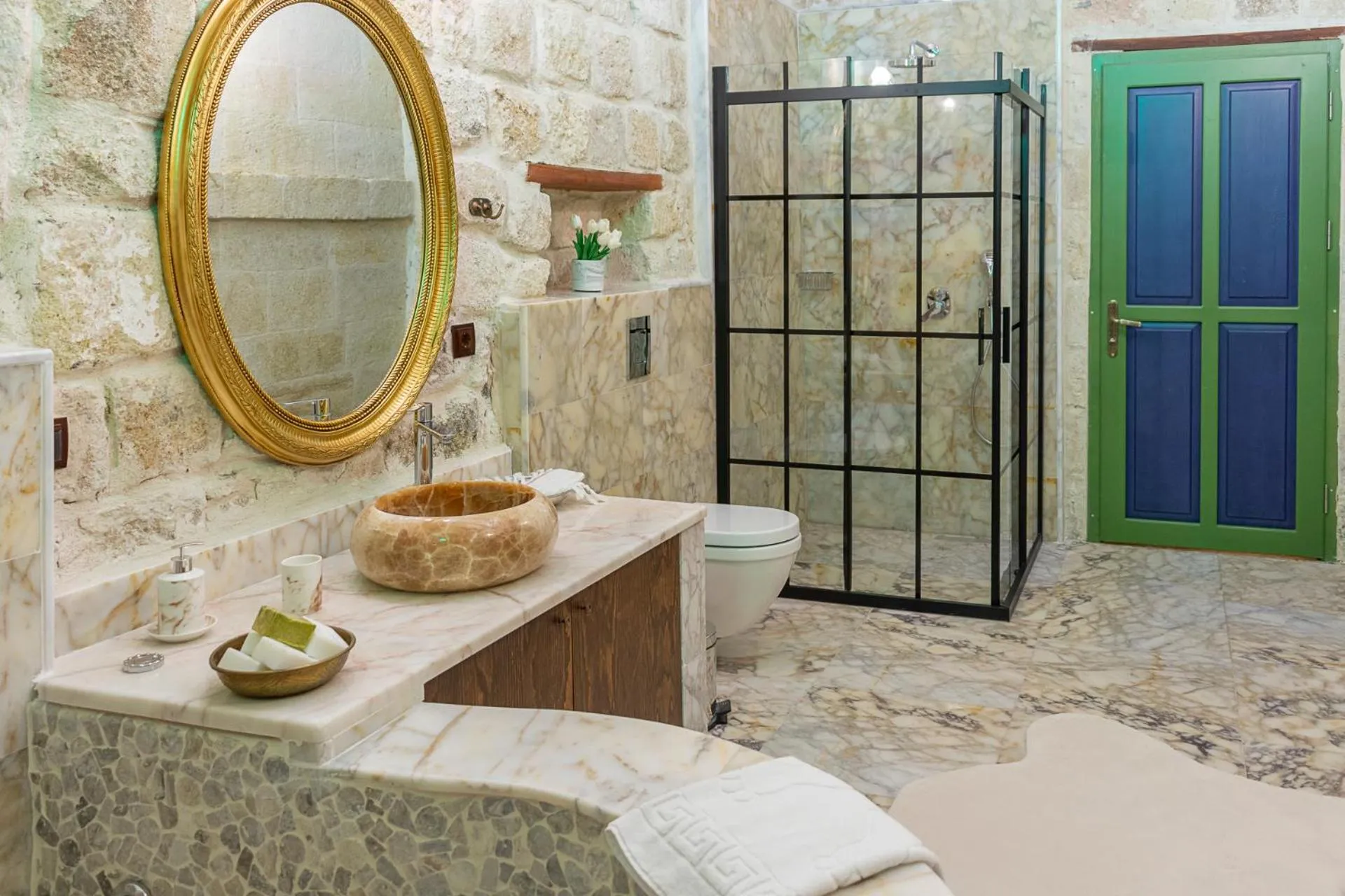 Bathroom in Zeydem Suites