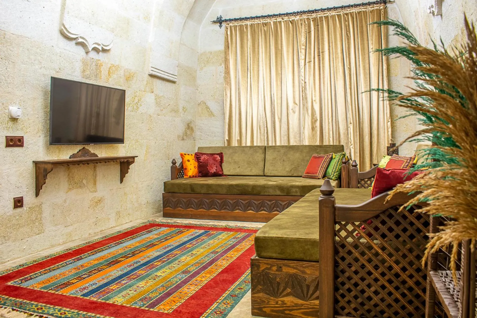 Living room in Zeydem Suites