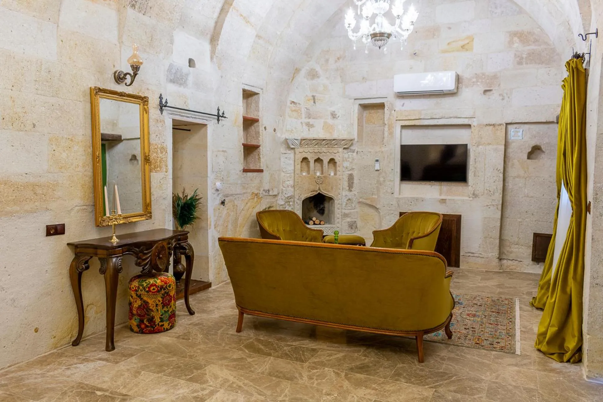 Living room in Zeydem Suites