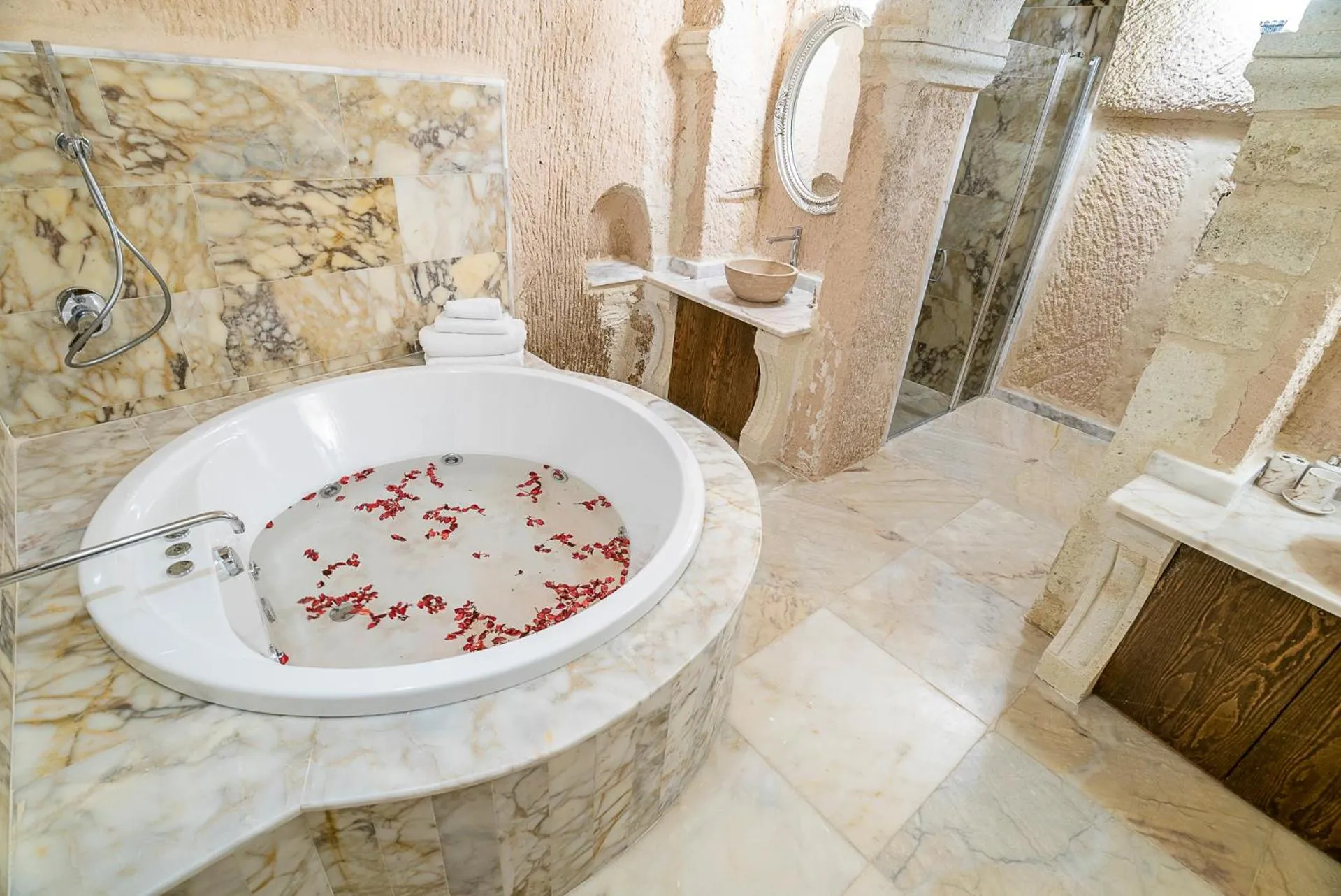 Bathroom in Zeydem Suites