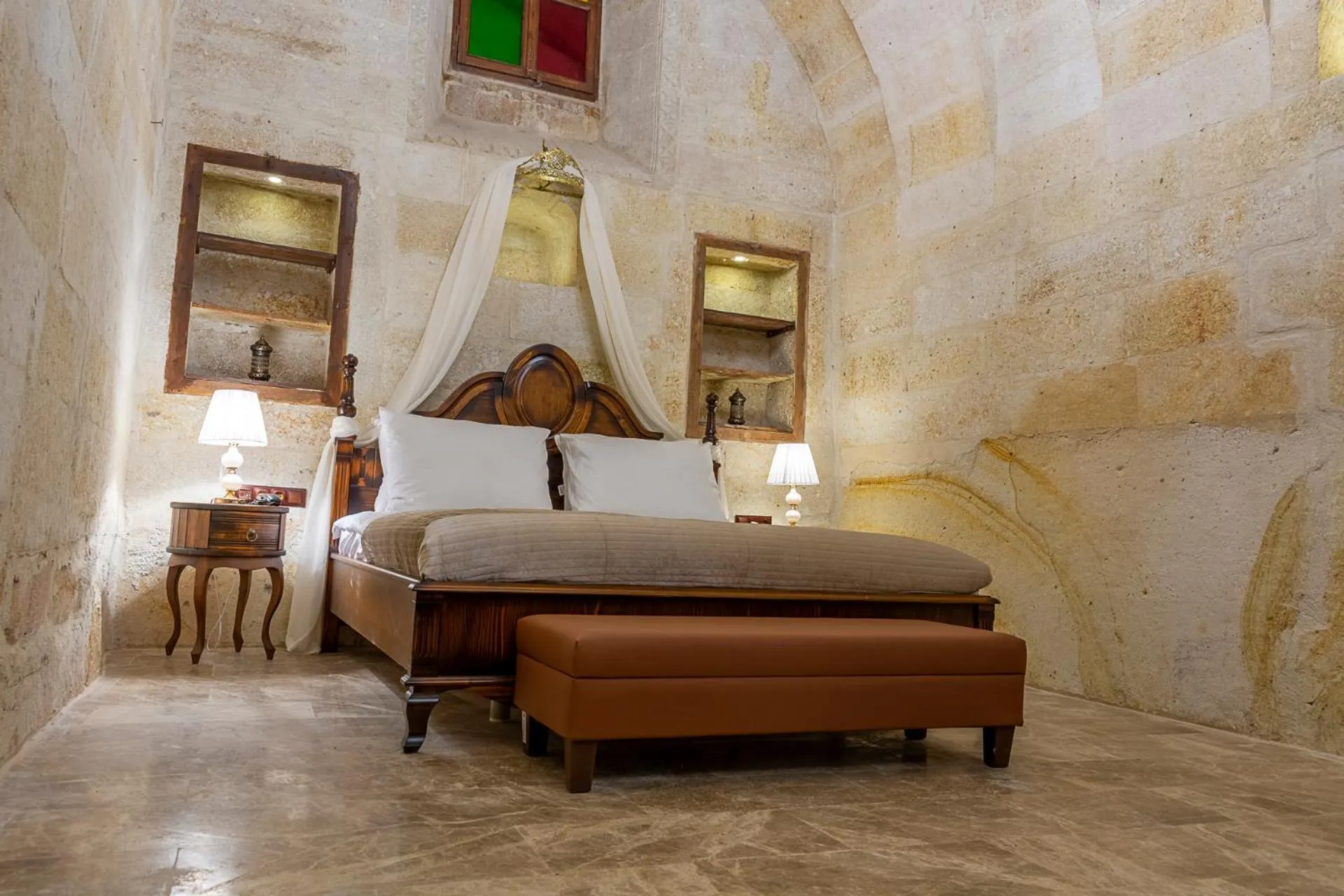 Bed in Zeydem Suites