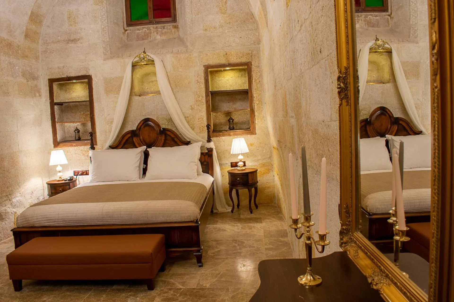 Bed in Zeydem Suites