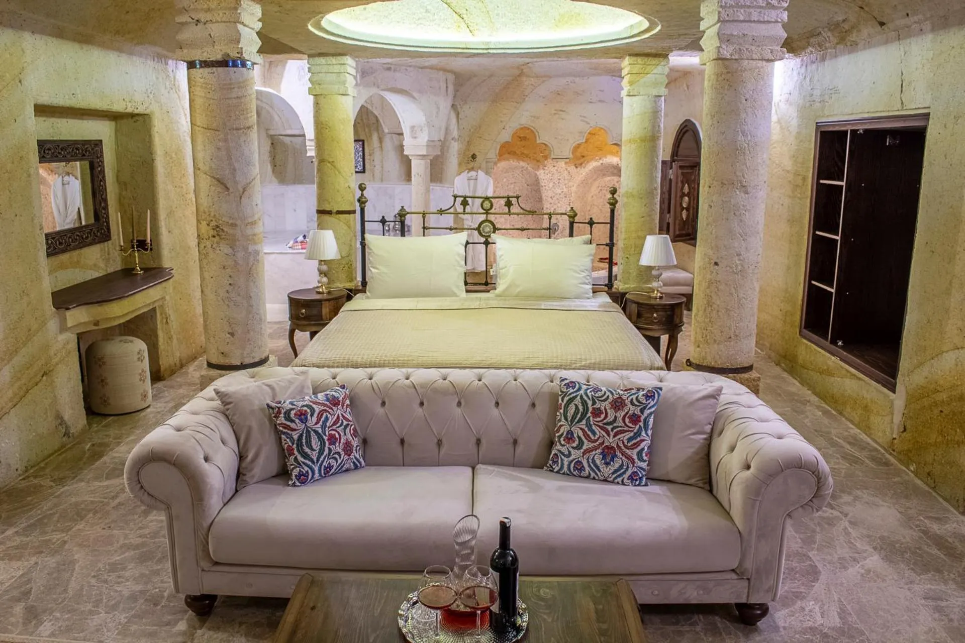 Living room in Zeydem Suites