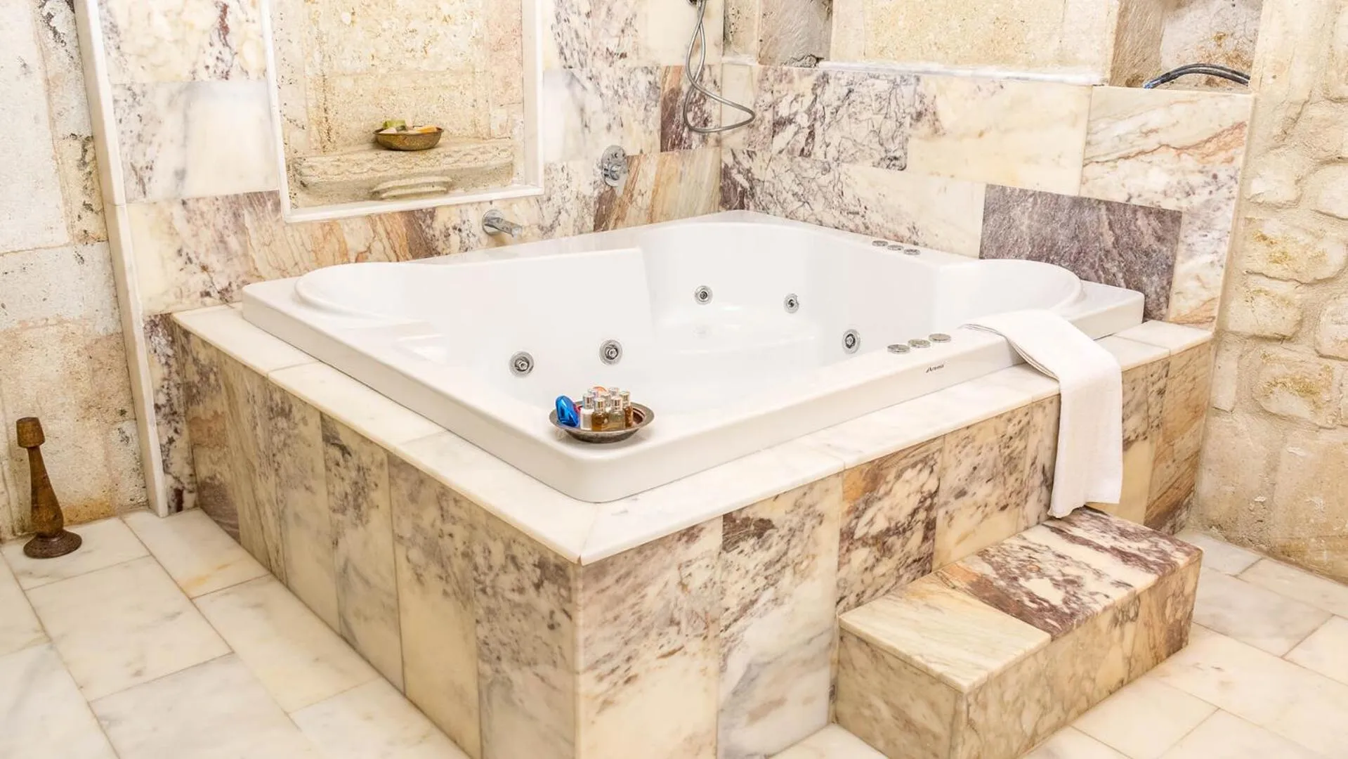 Bathroom in Zeydem Suites