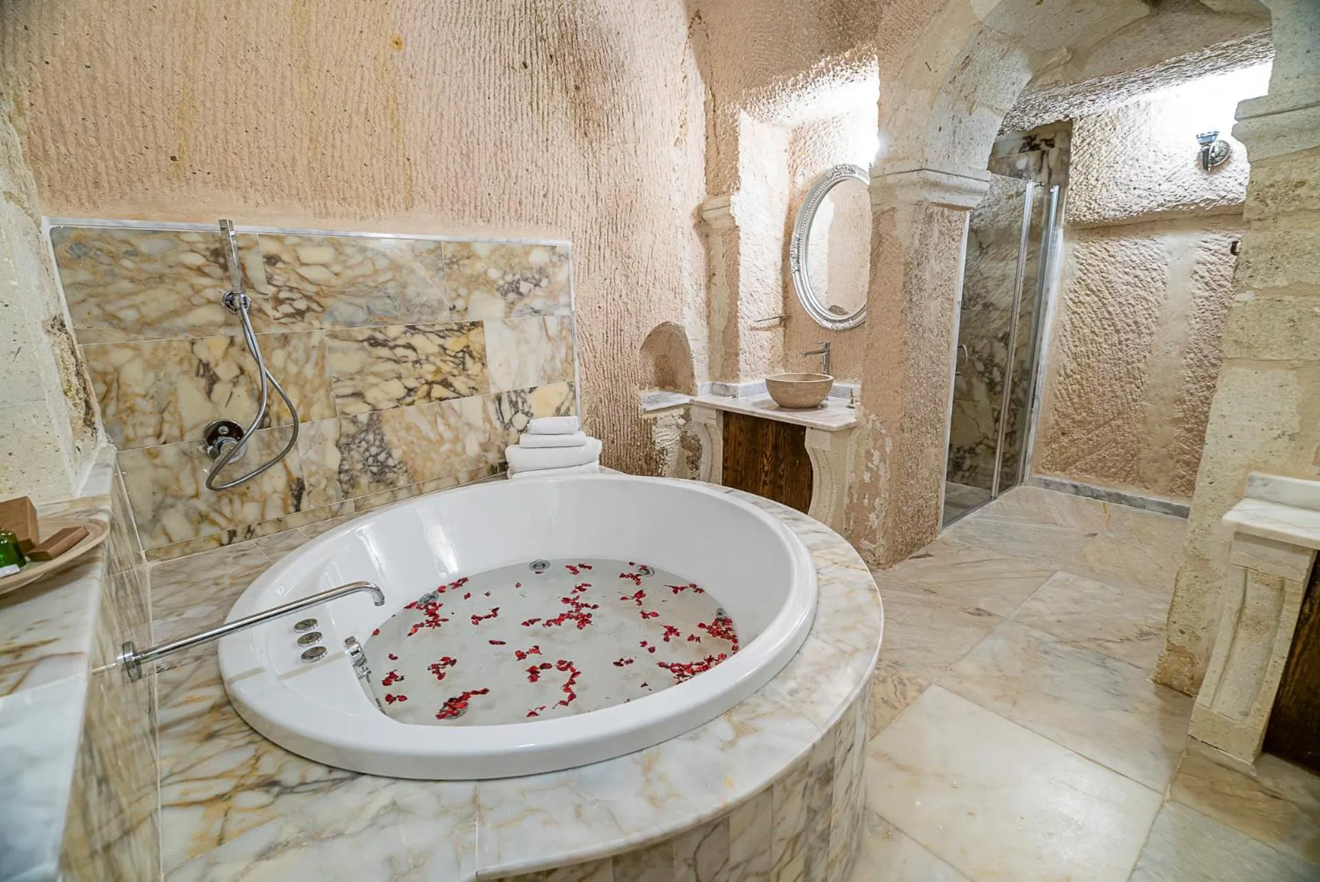Bathroom in Zeydem Suites