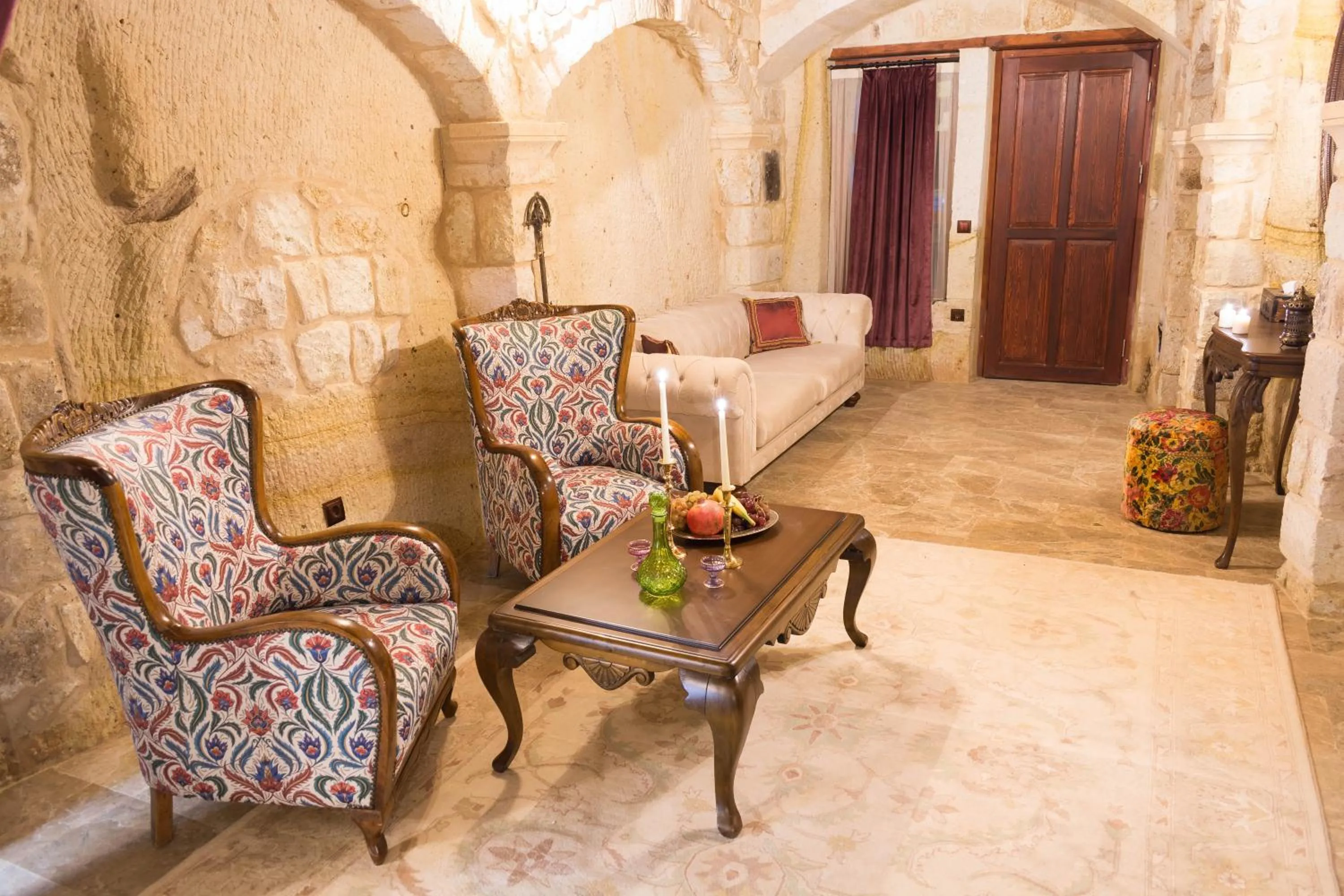 Living room in Zeydem Suites