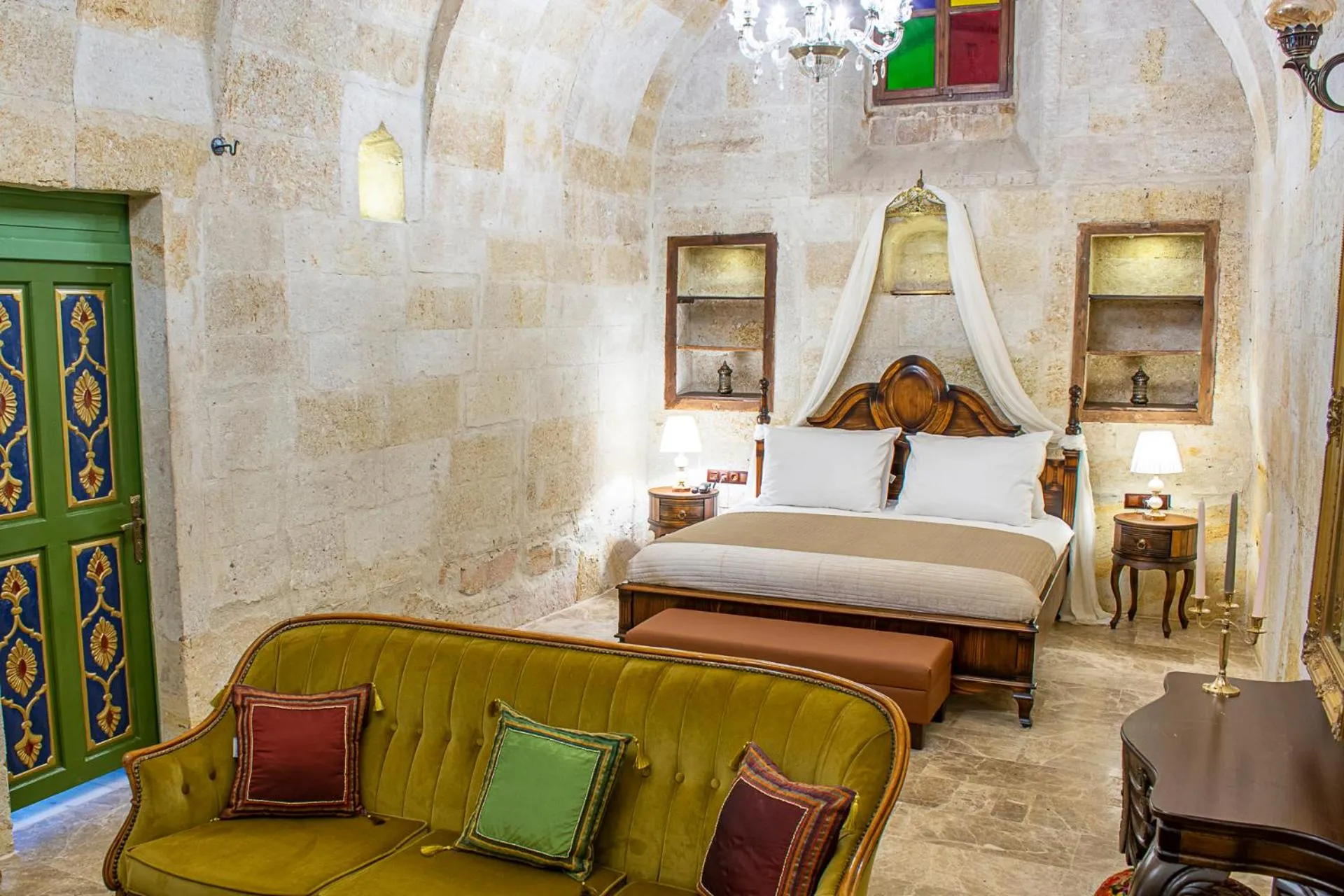 Bed in Zeydem Suites