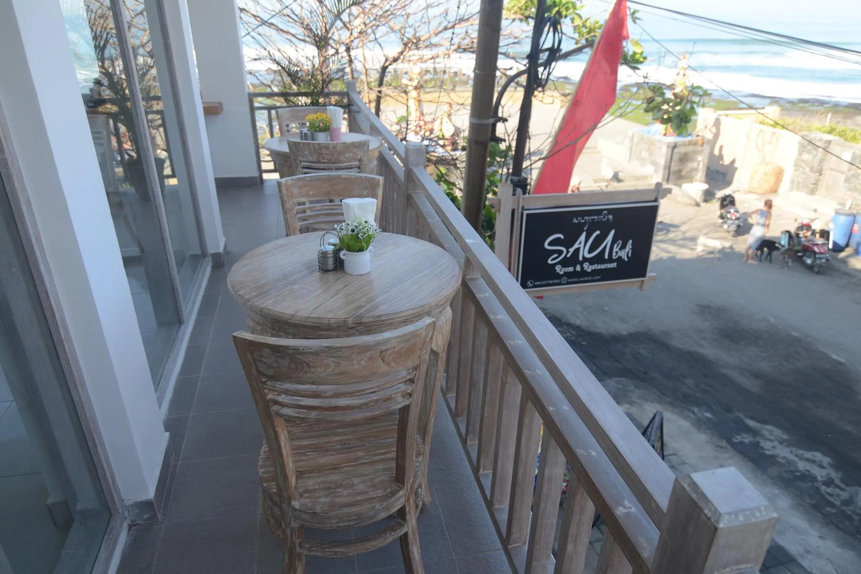 Balcony/Terrace in Sau Bali Beach House Canggu