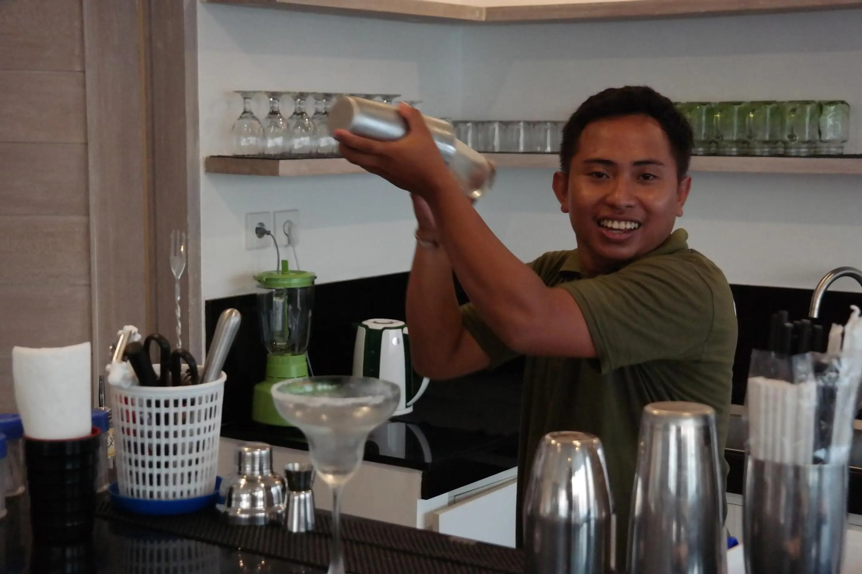 Lounge or bar in Sau Bali Beach House Canggu