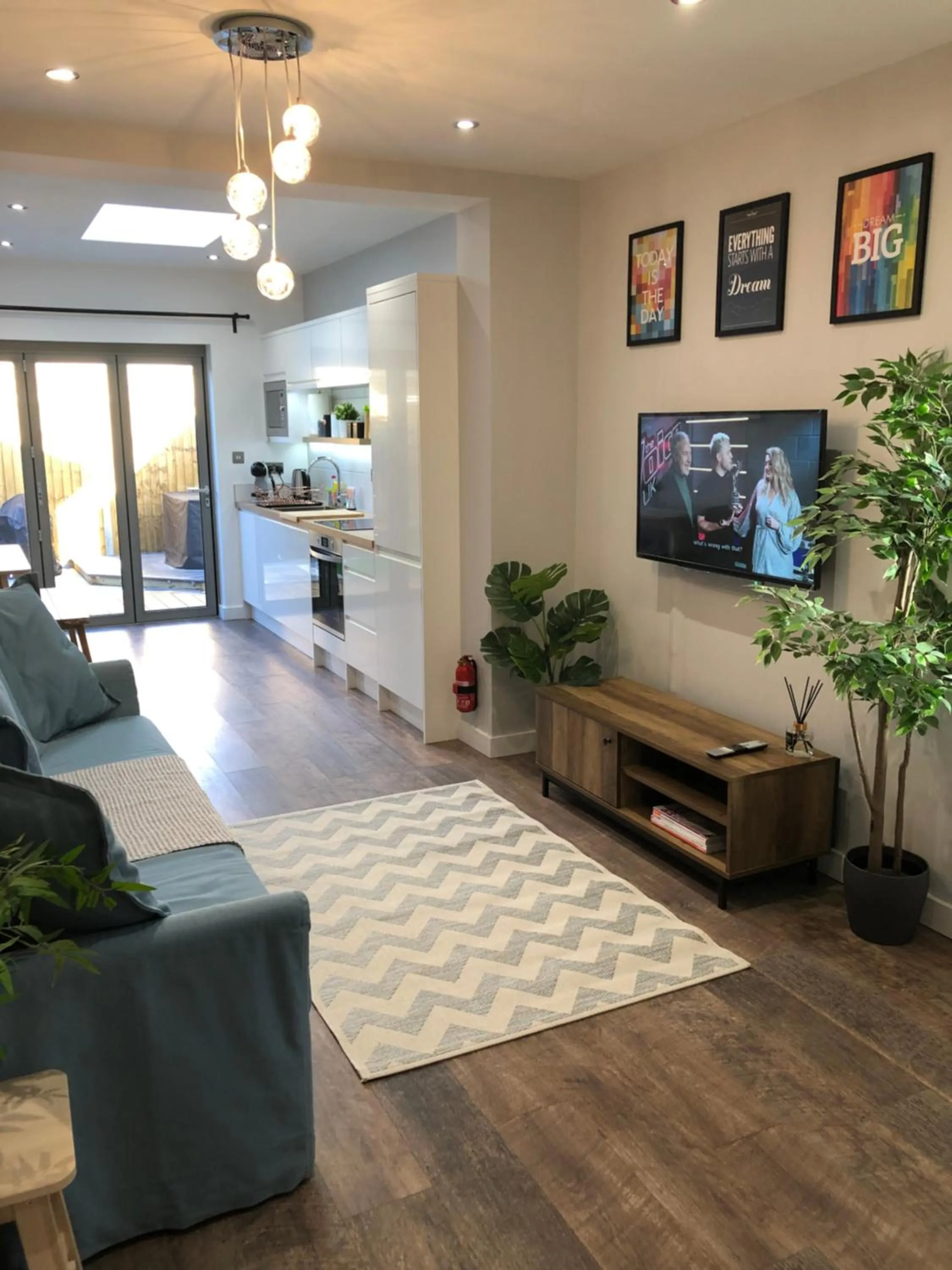 Living room in Carolyn’s Place