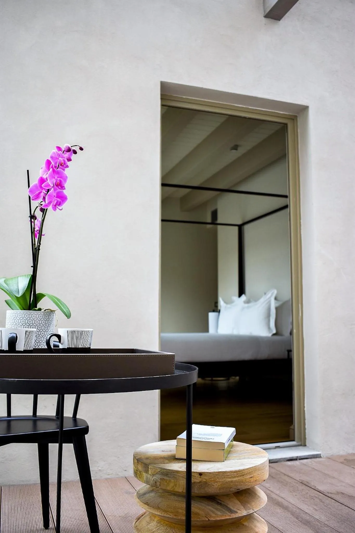 Balcony/Terrace in Opera35 Boutique Hotel