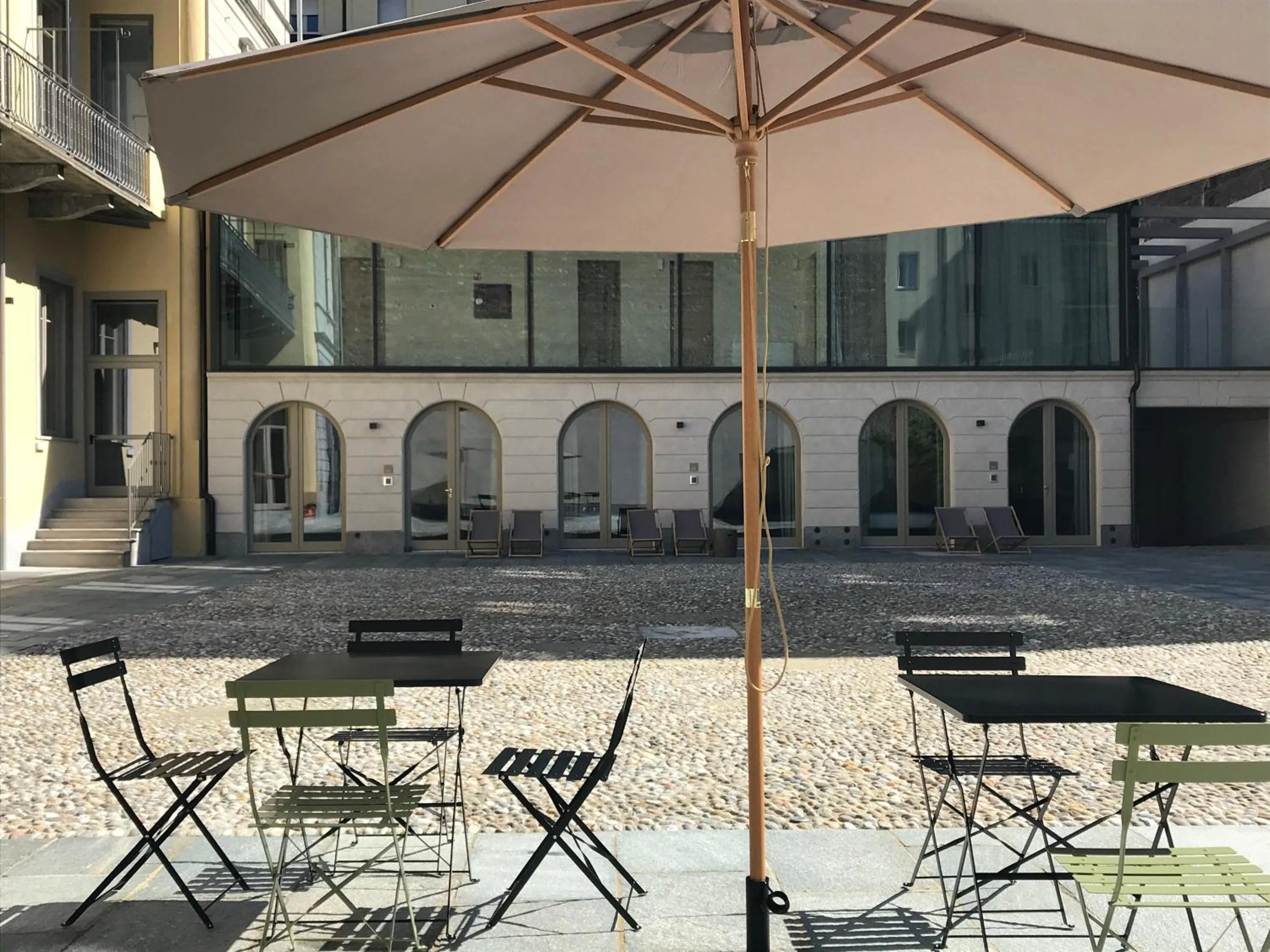 Garden view in Opera35 Boutique Hotel