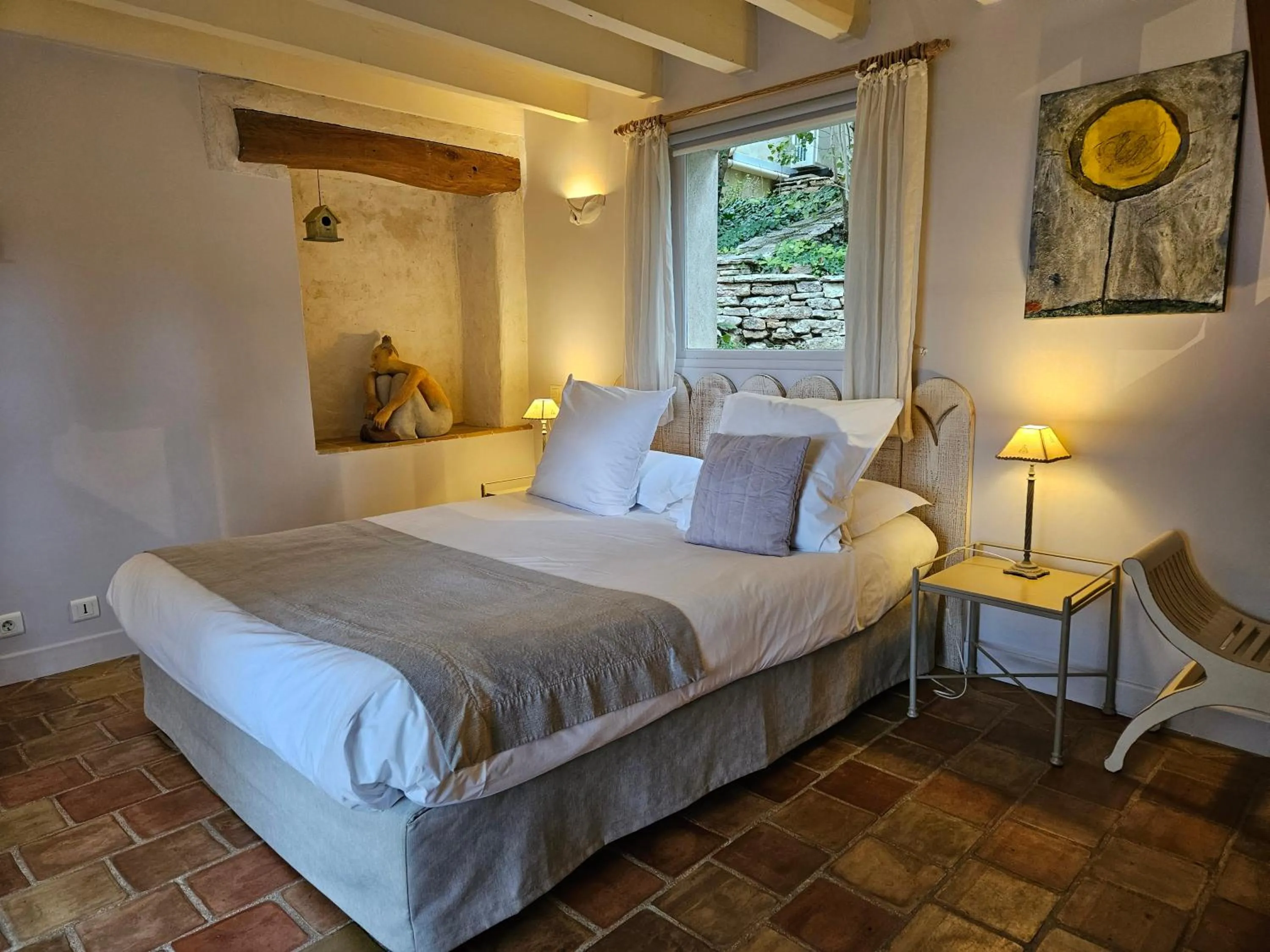Bedroom, Bed in La Terre d'Or
