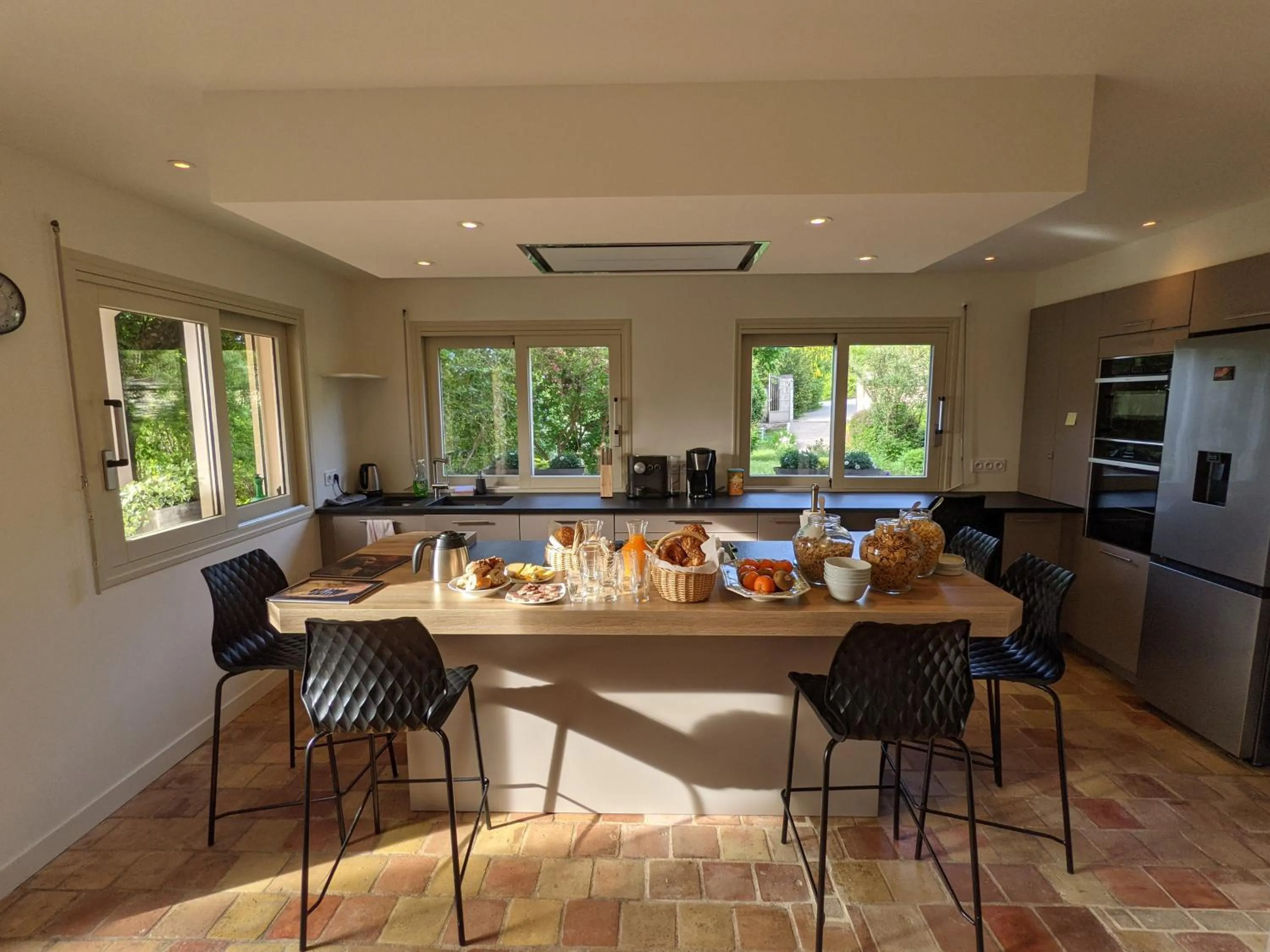 kitchen in La Terre d'Or