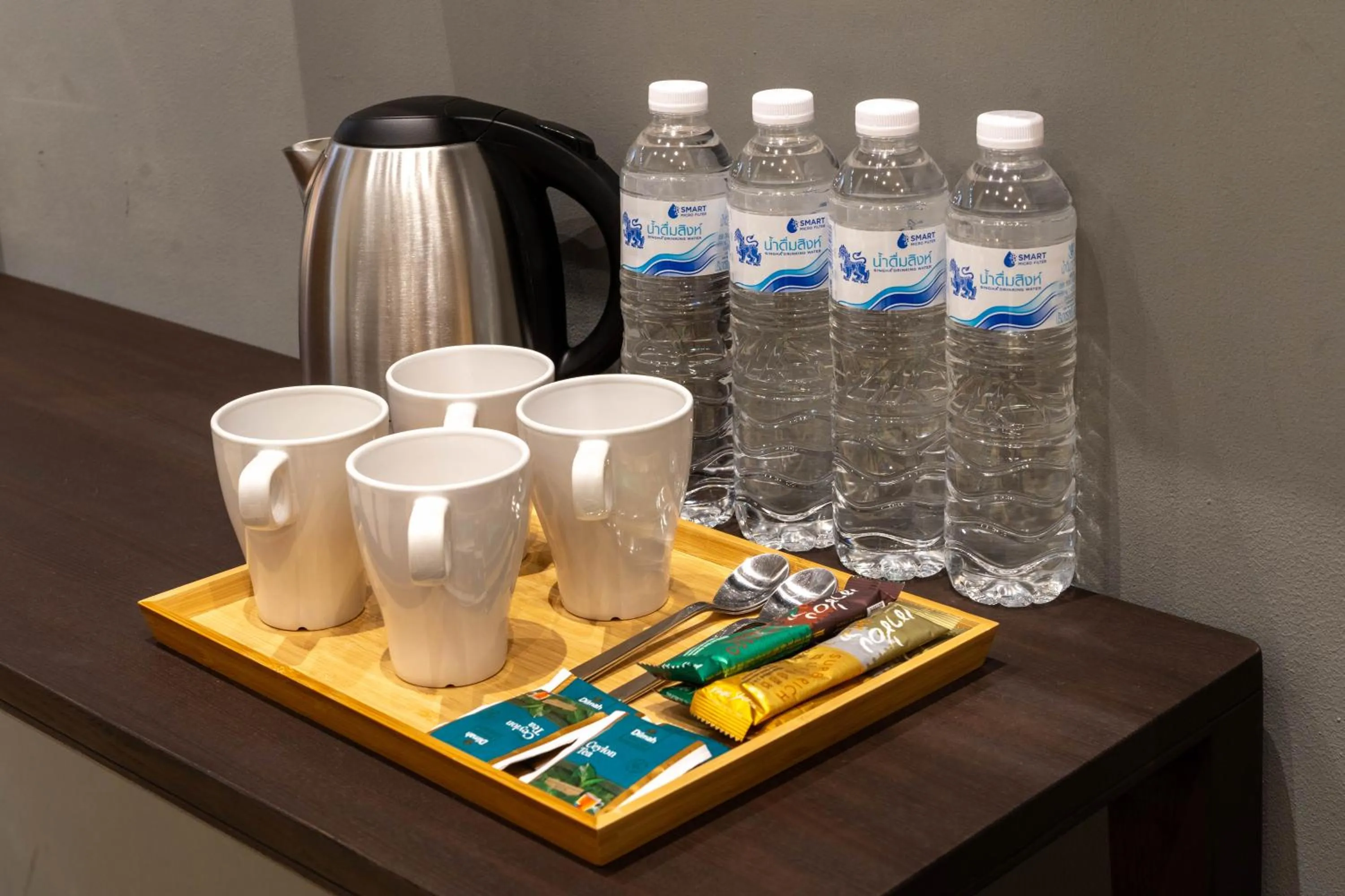 Drinks in Woodstory Boutique Hotel