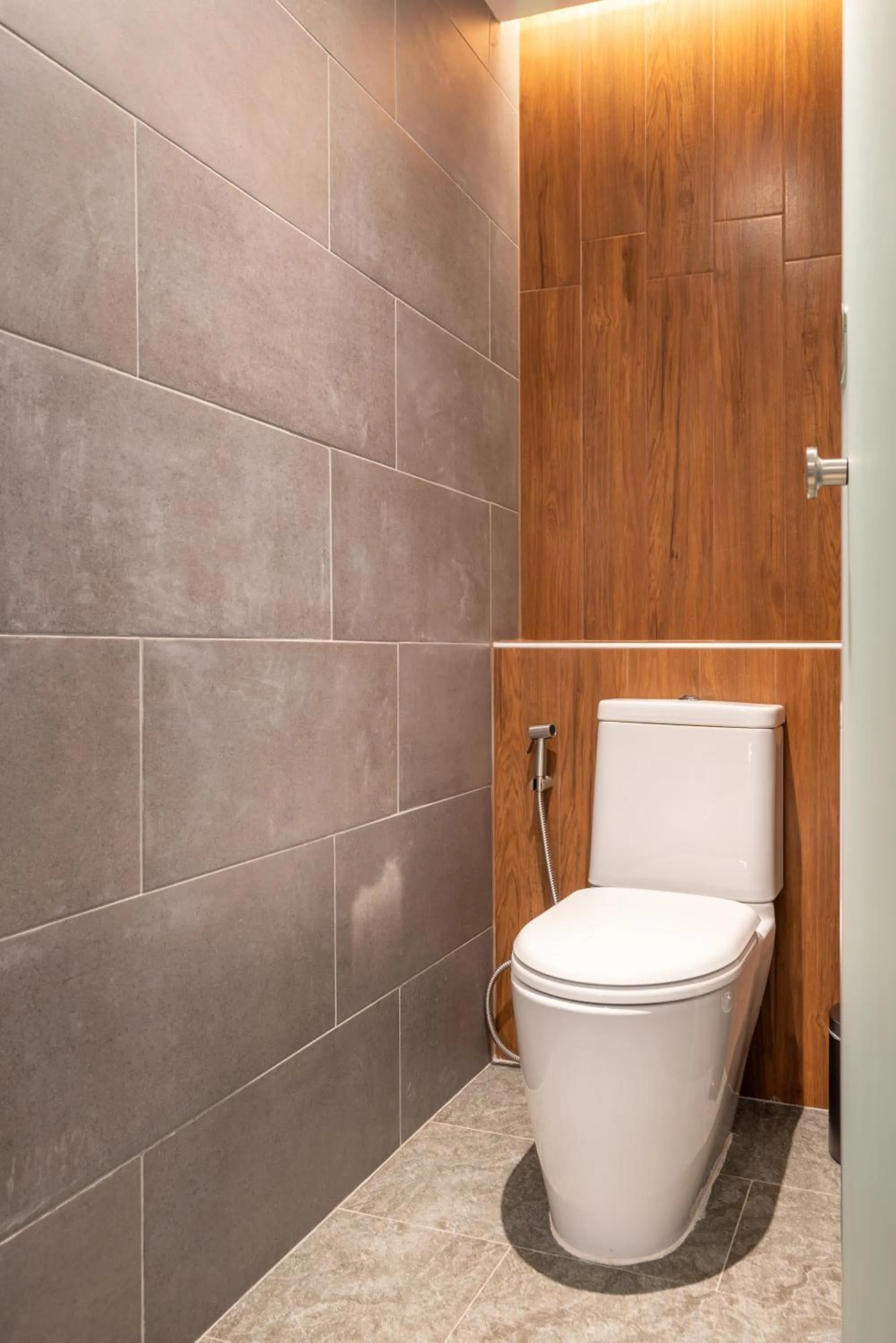 Toilet in Woodstory Boutique Hotel