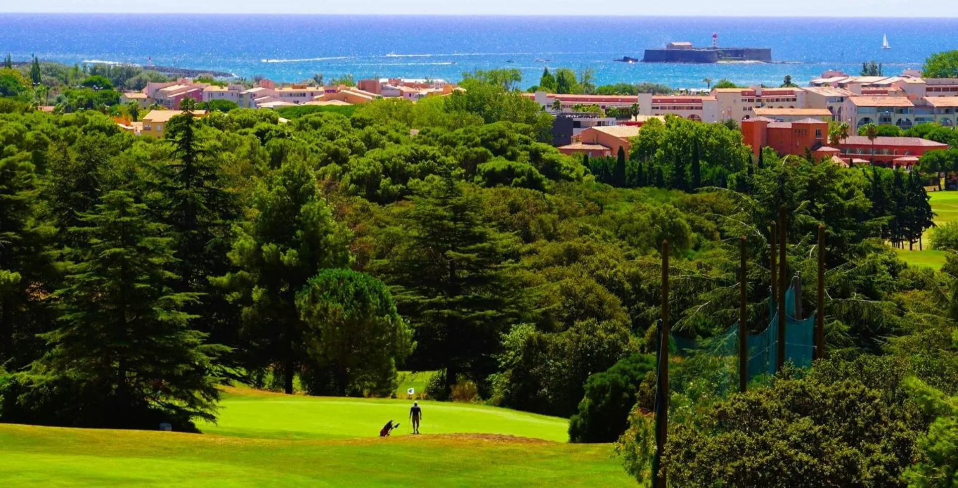 Golfcourse in Hotel Alhambra