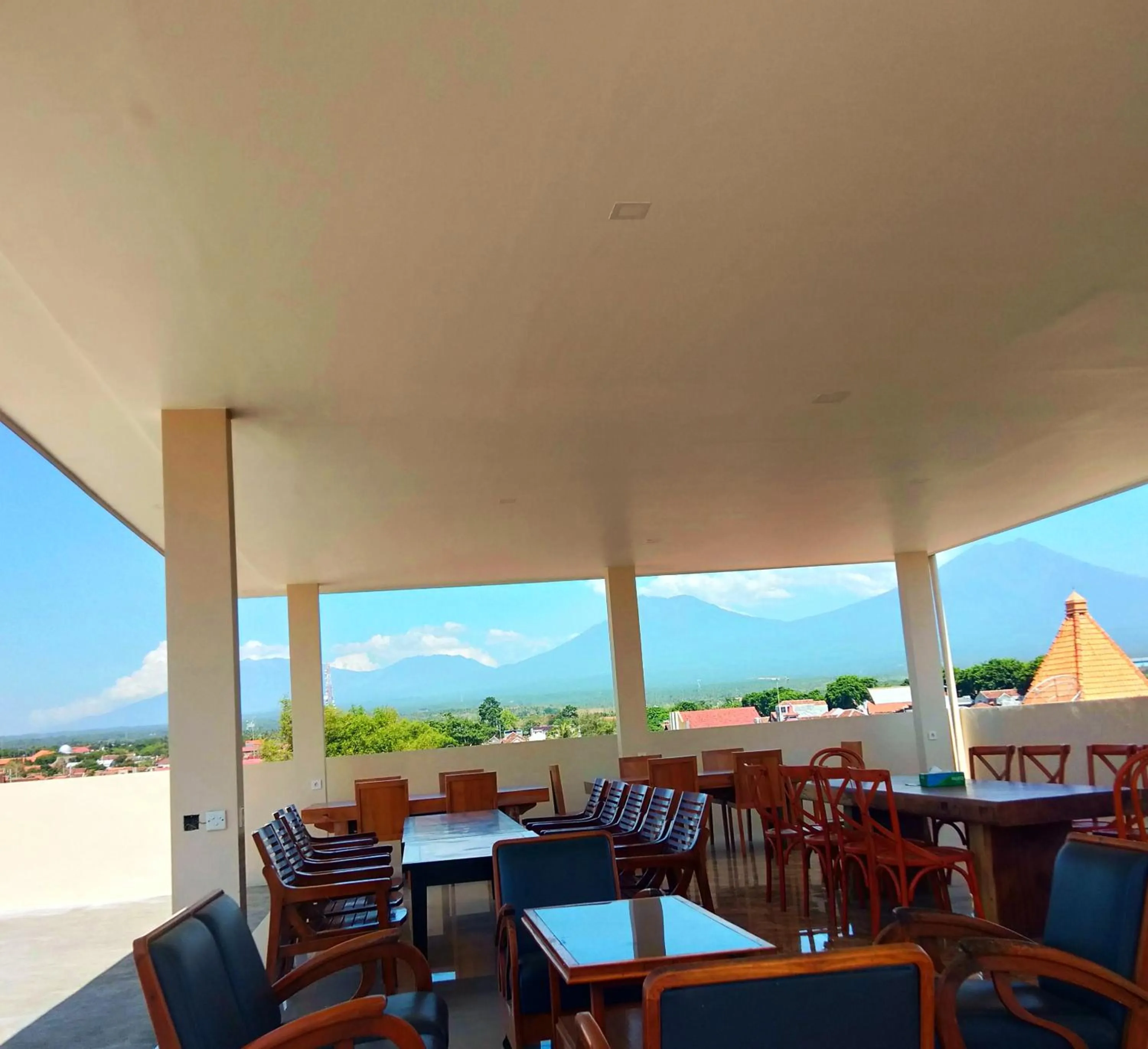 Mountain view in Bluefire Homestay Syariah