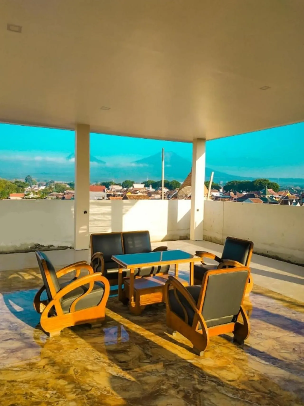 Patio in Bluefire Homestay Syariah