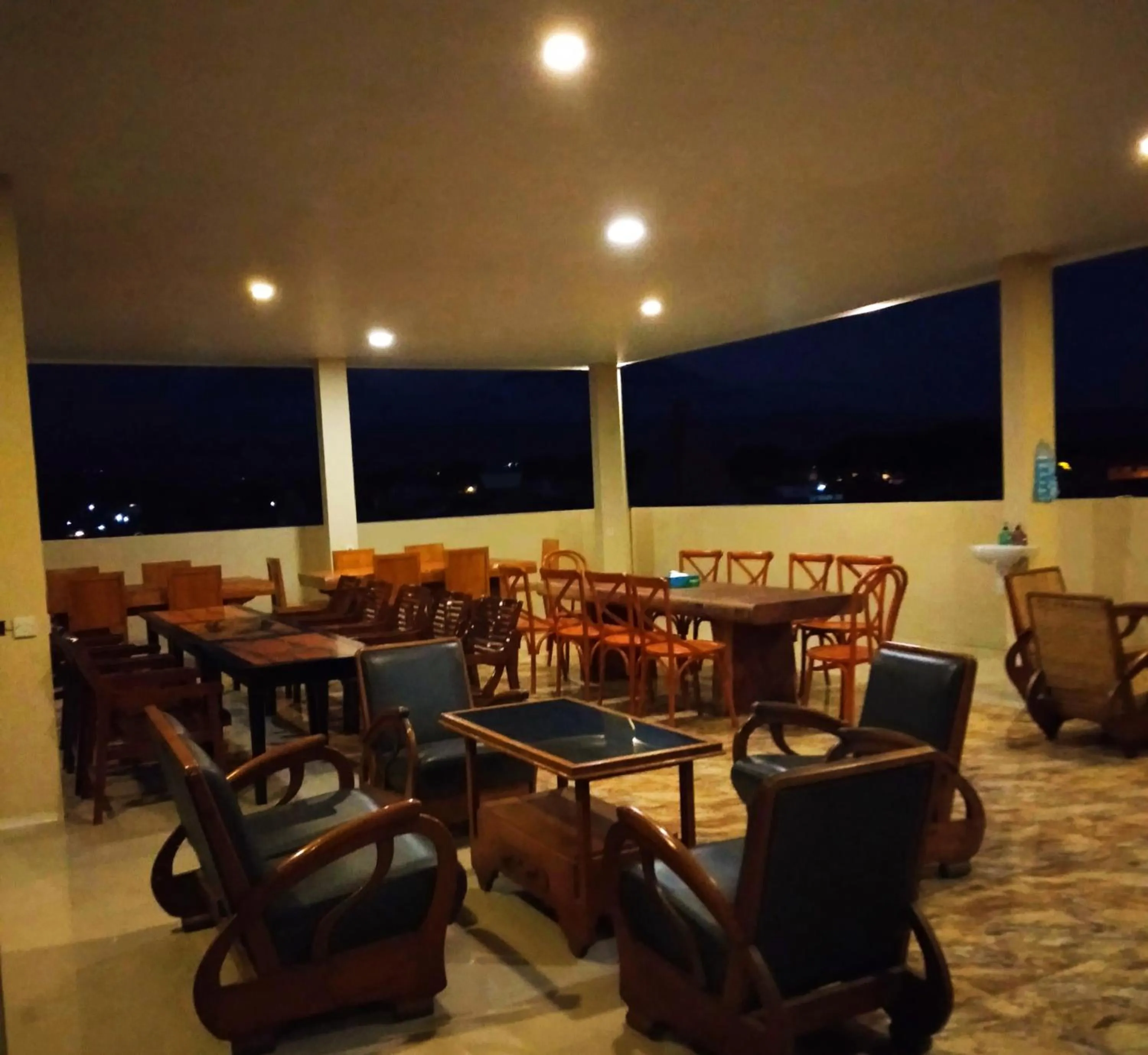 Patio in Bluefire Homestay Syariah