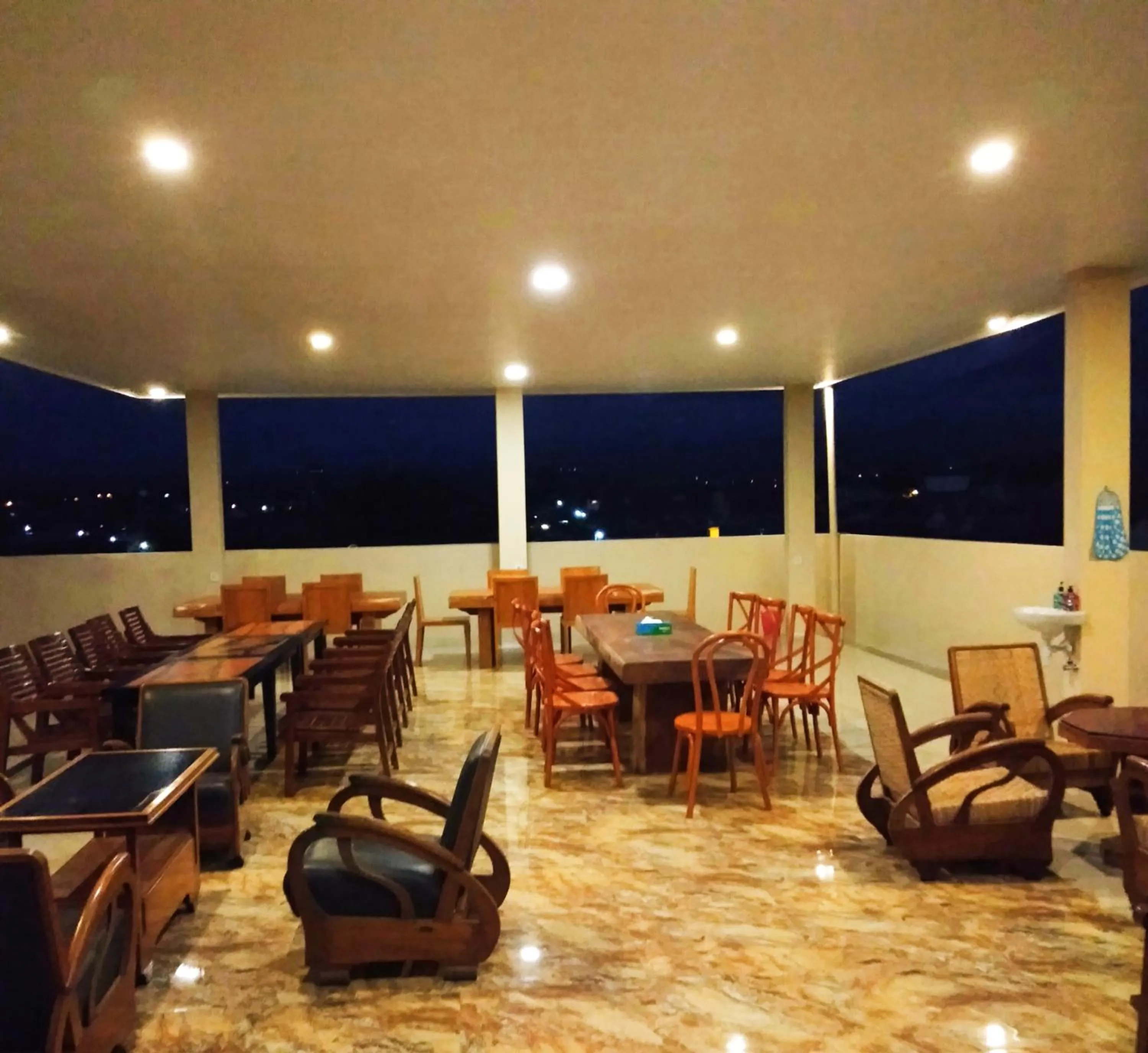 Patio in Bluefire Homestay Syariah