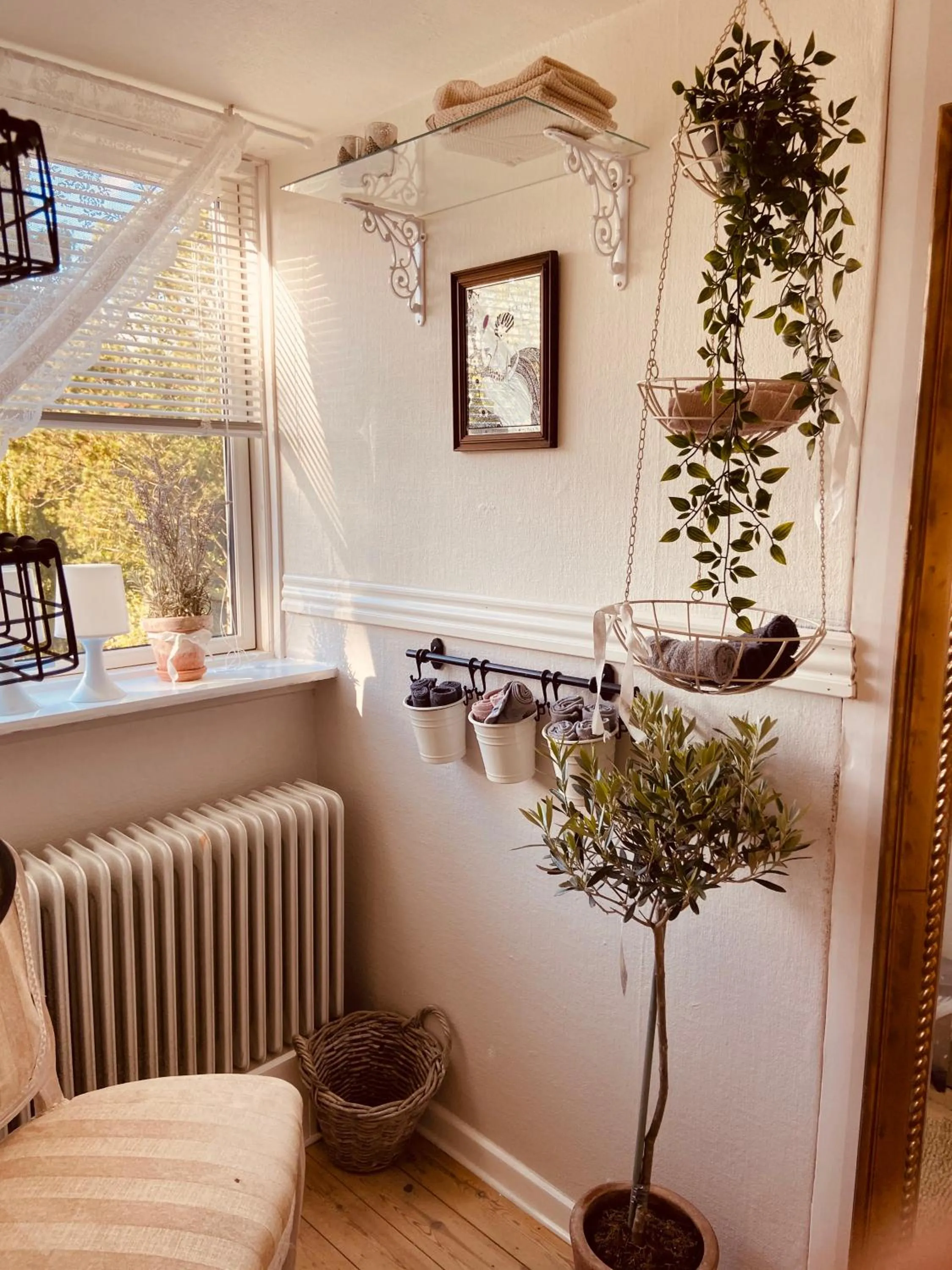 Seating area in Den Gamle Apotekergaard