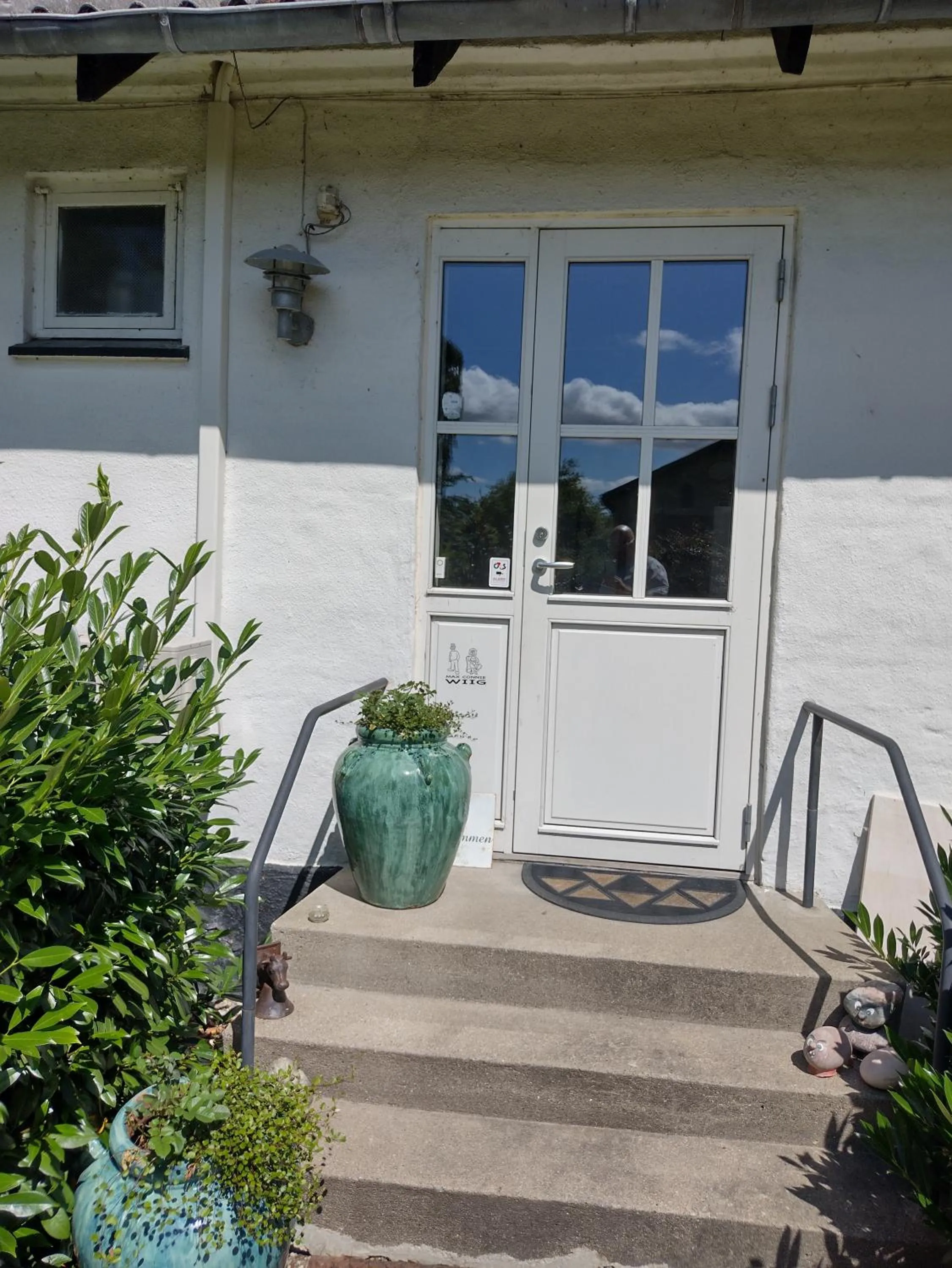 Facade/entrance in Den Gamle Apotekergaard