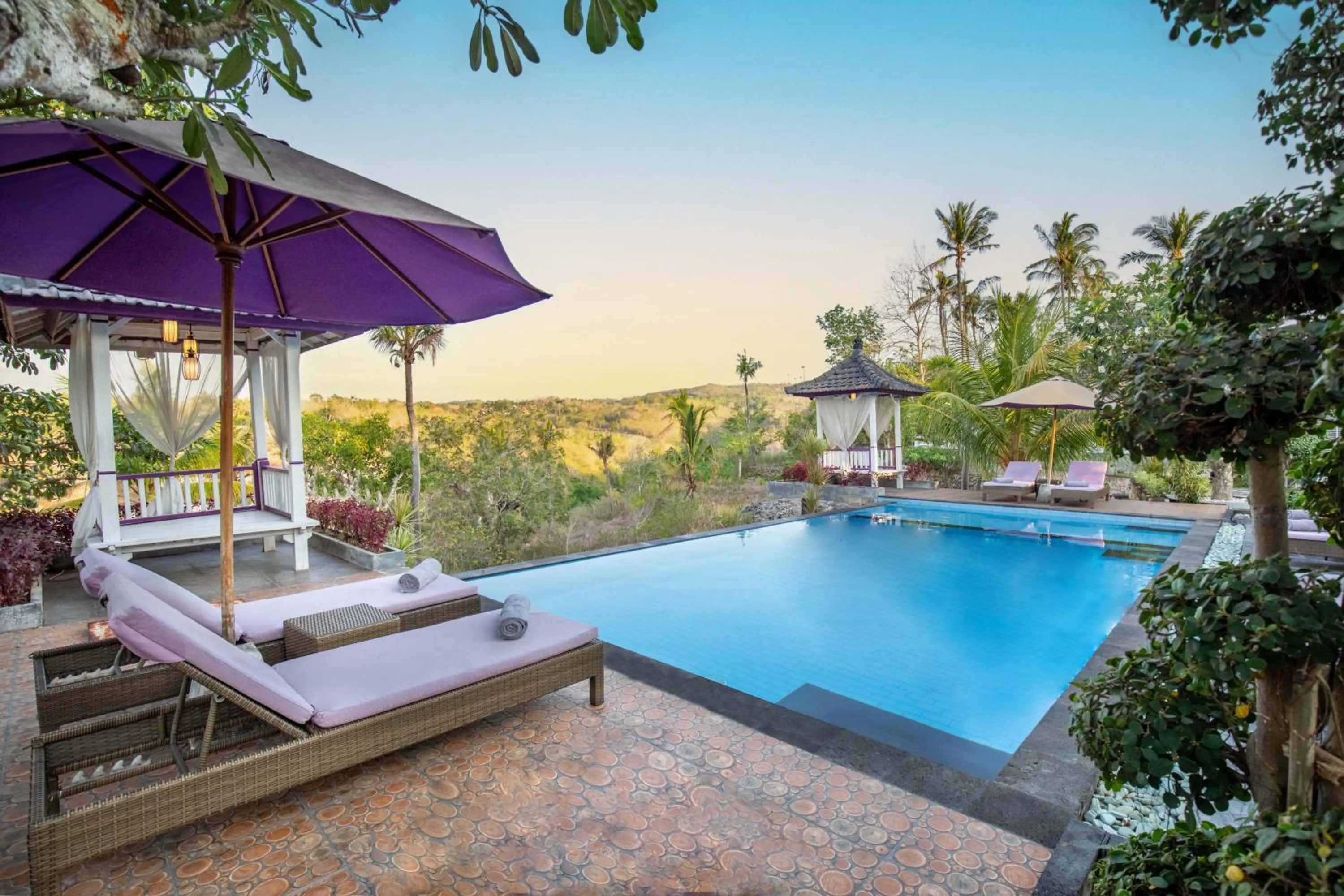 Natural landscape in Akusara Jungle Resort And Spa