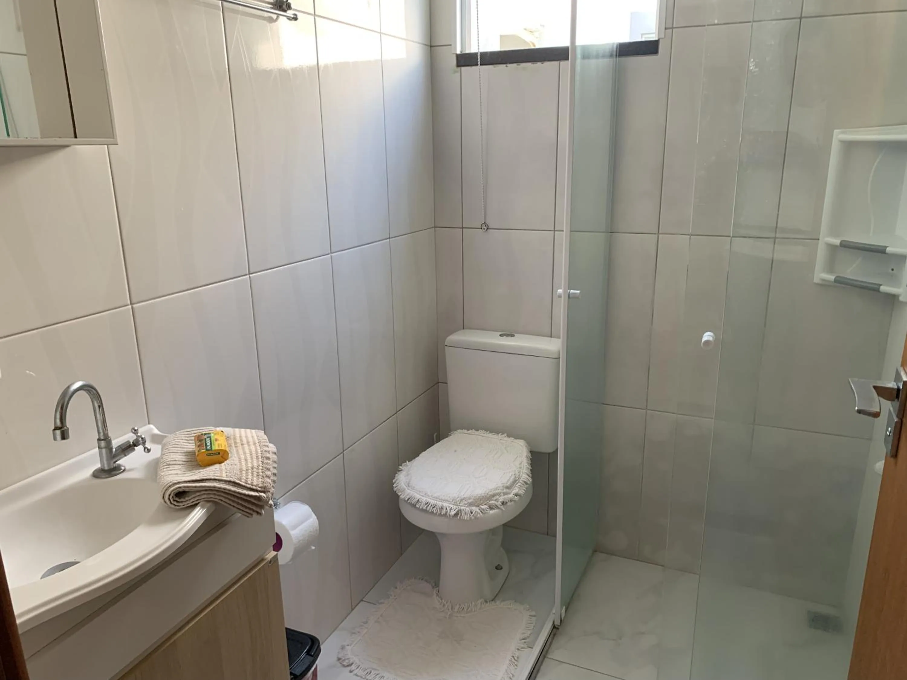 Bathroom in Casa do Lago - Condomínio de Casas para aluguel diário e de Temporada