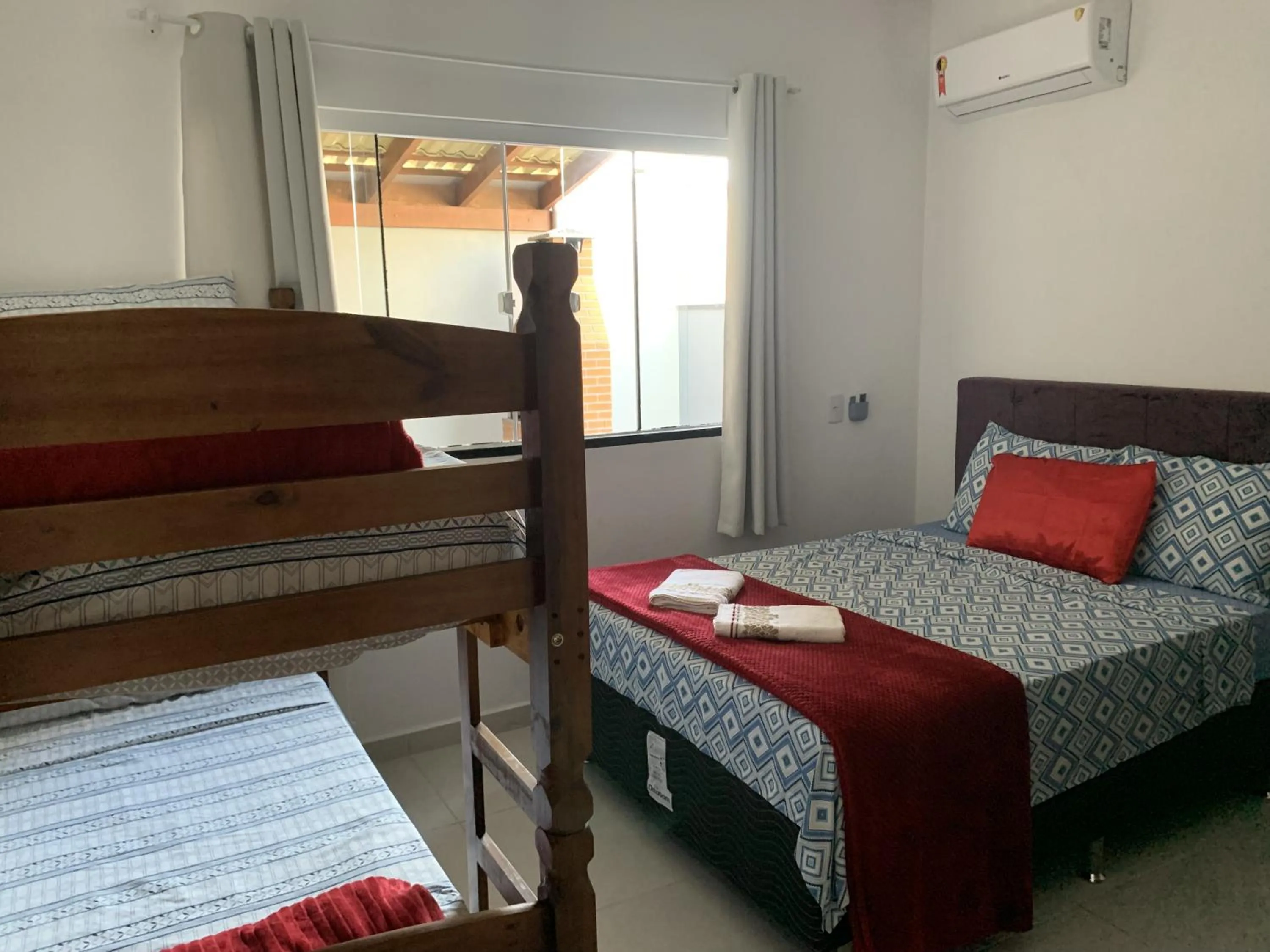 Bed in Casa do Lago - Condomínio de Casas para aluguel diário e de Temporada