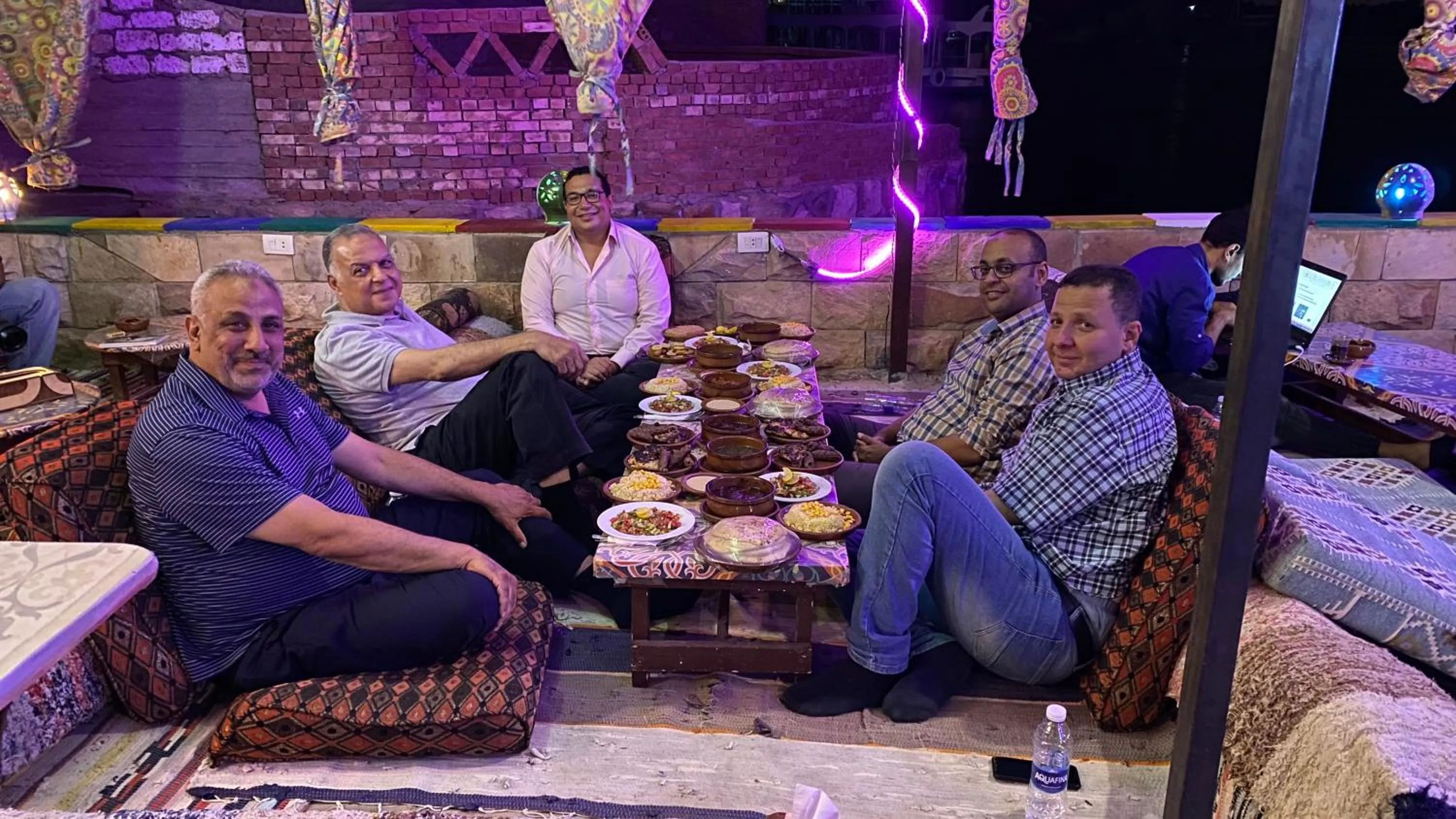 People in Opal privat nubian hotel