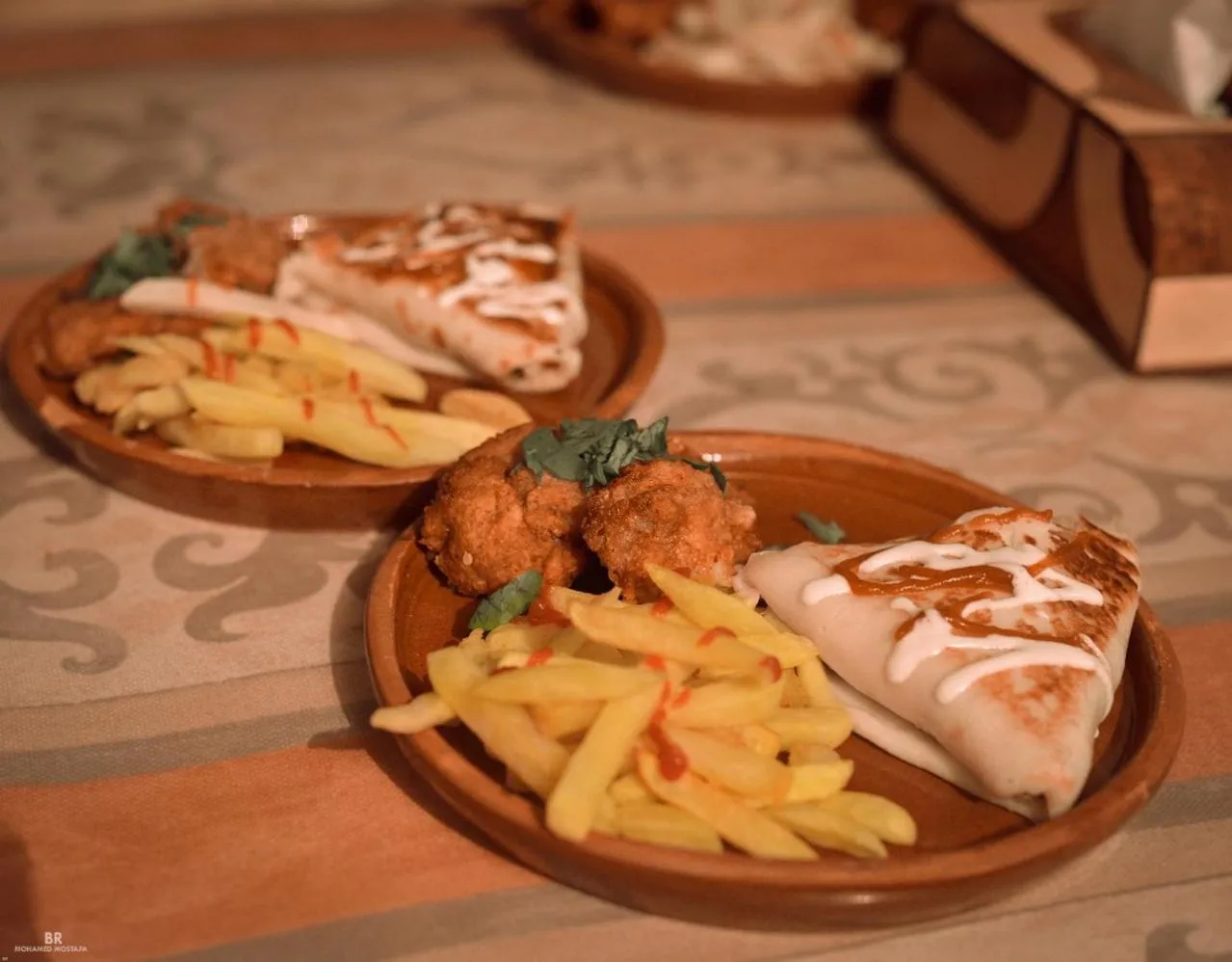 Food and drinks in Opal privat nubian hotel