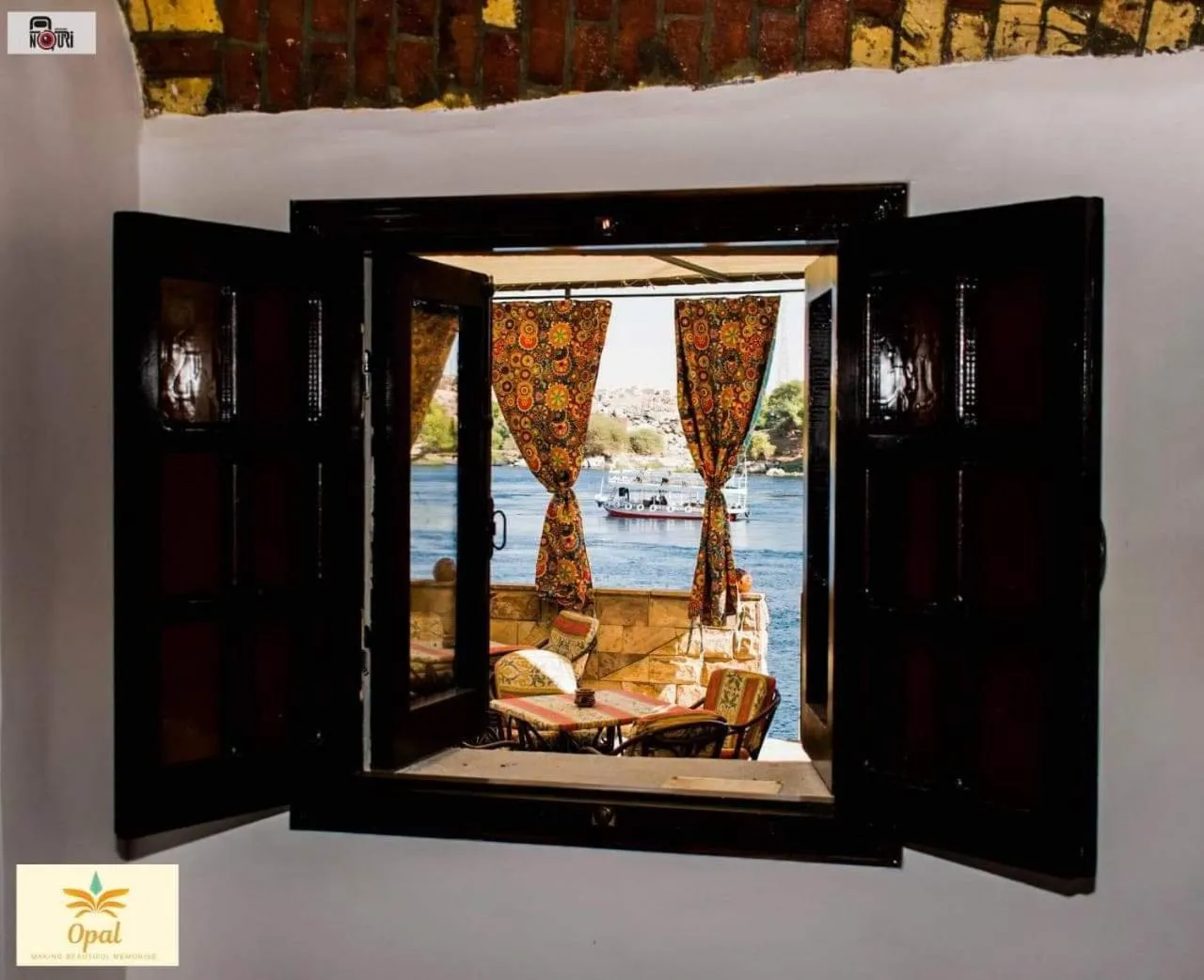 River view in Opal privat nubian hotel