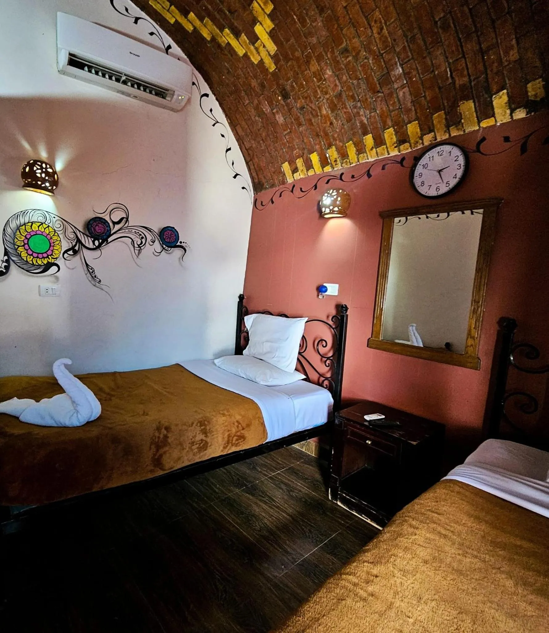 furniture, Bed in Opal privat nubian hotel