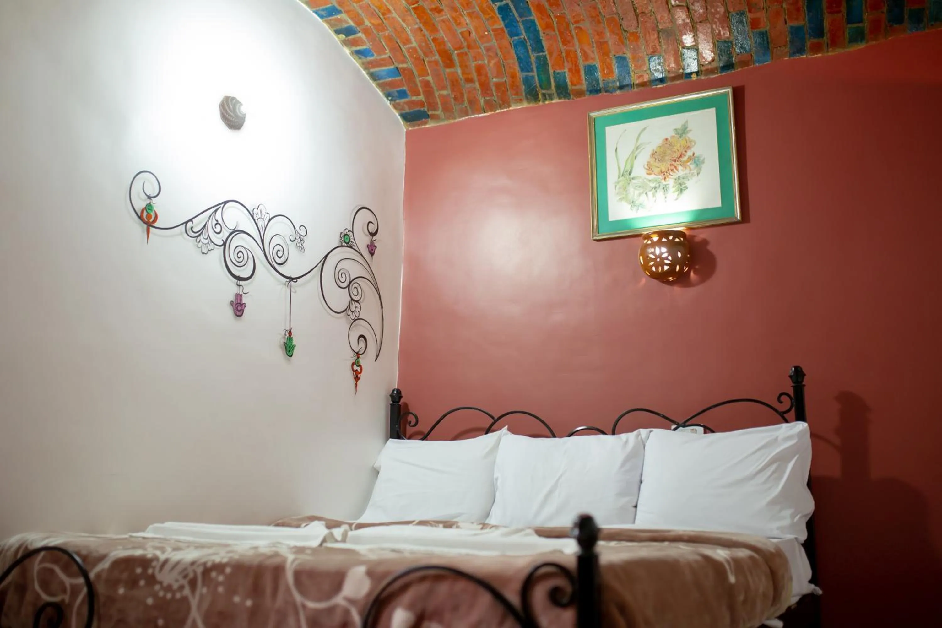 Bed in Opal privat nubian hotel