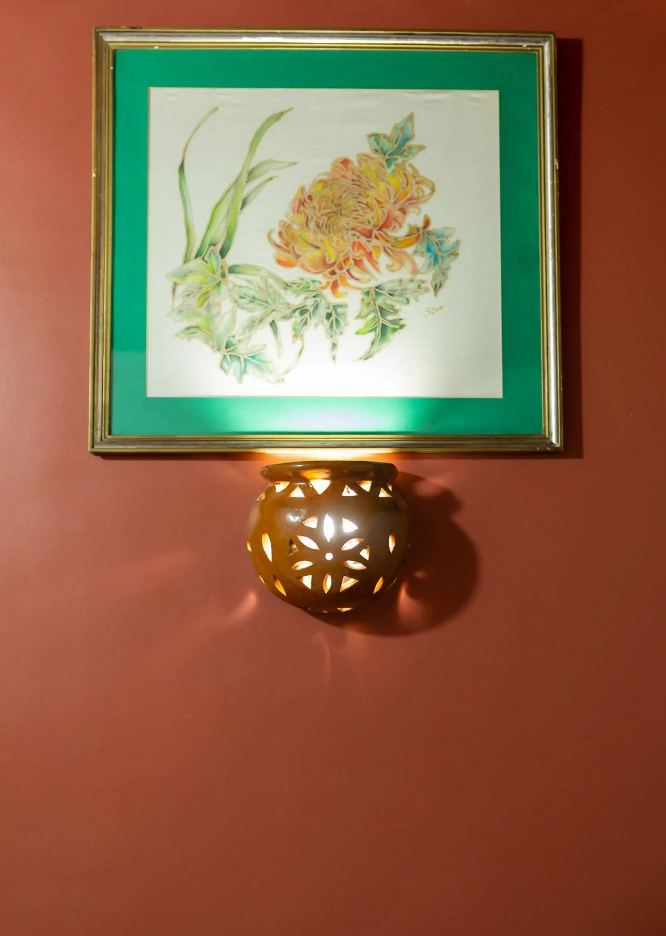 Decorative detail in Opal privat nubian hotel