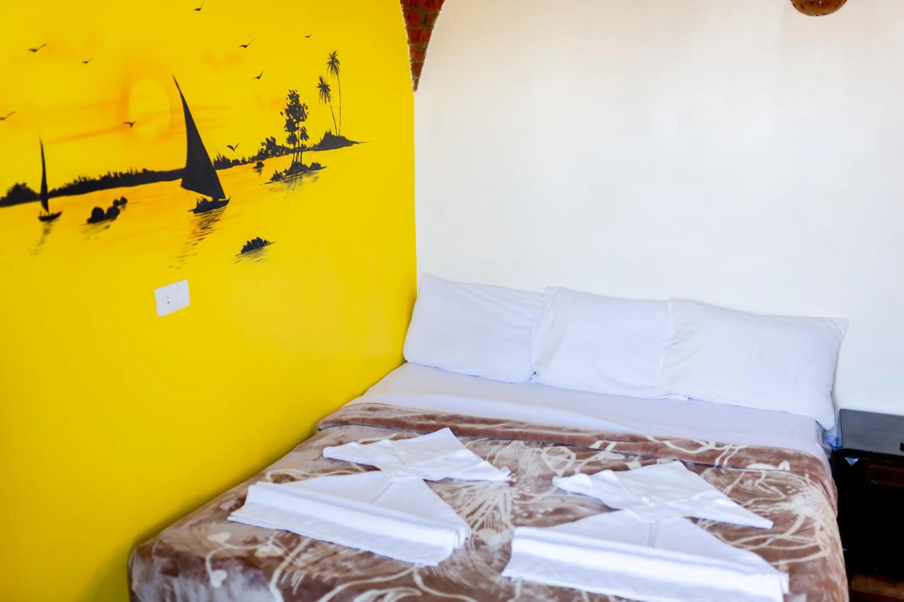 Bed in Opal privat nubian hotel