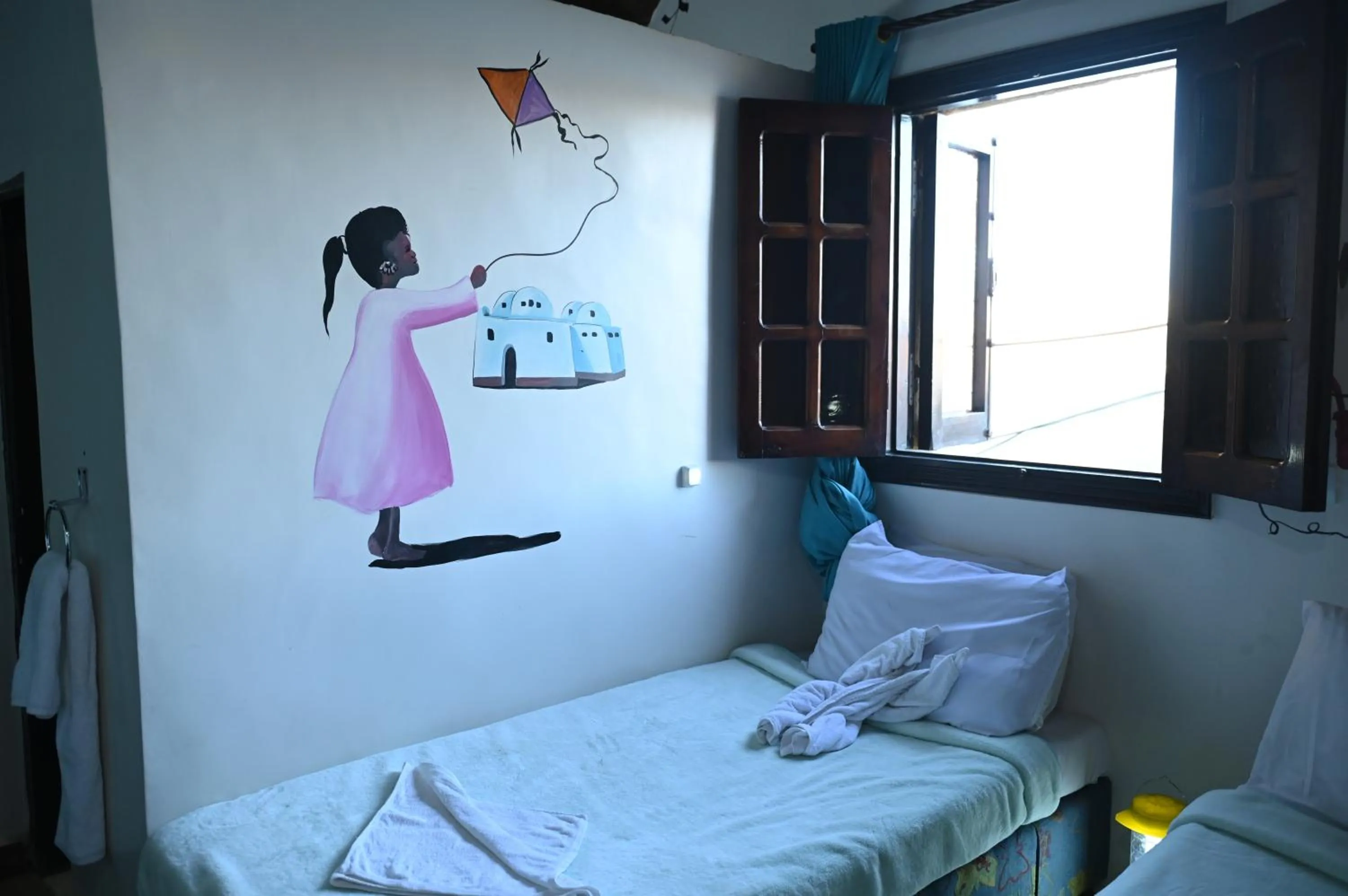 Sea view, Bed in Opal privat nubian hotel