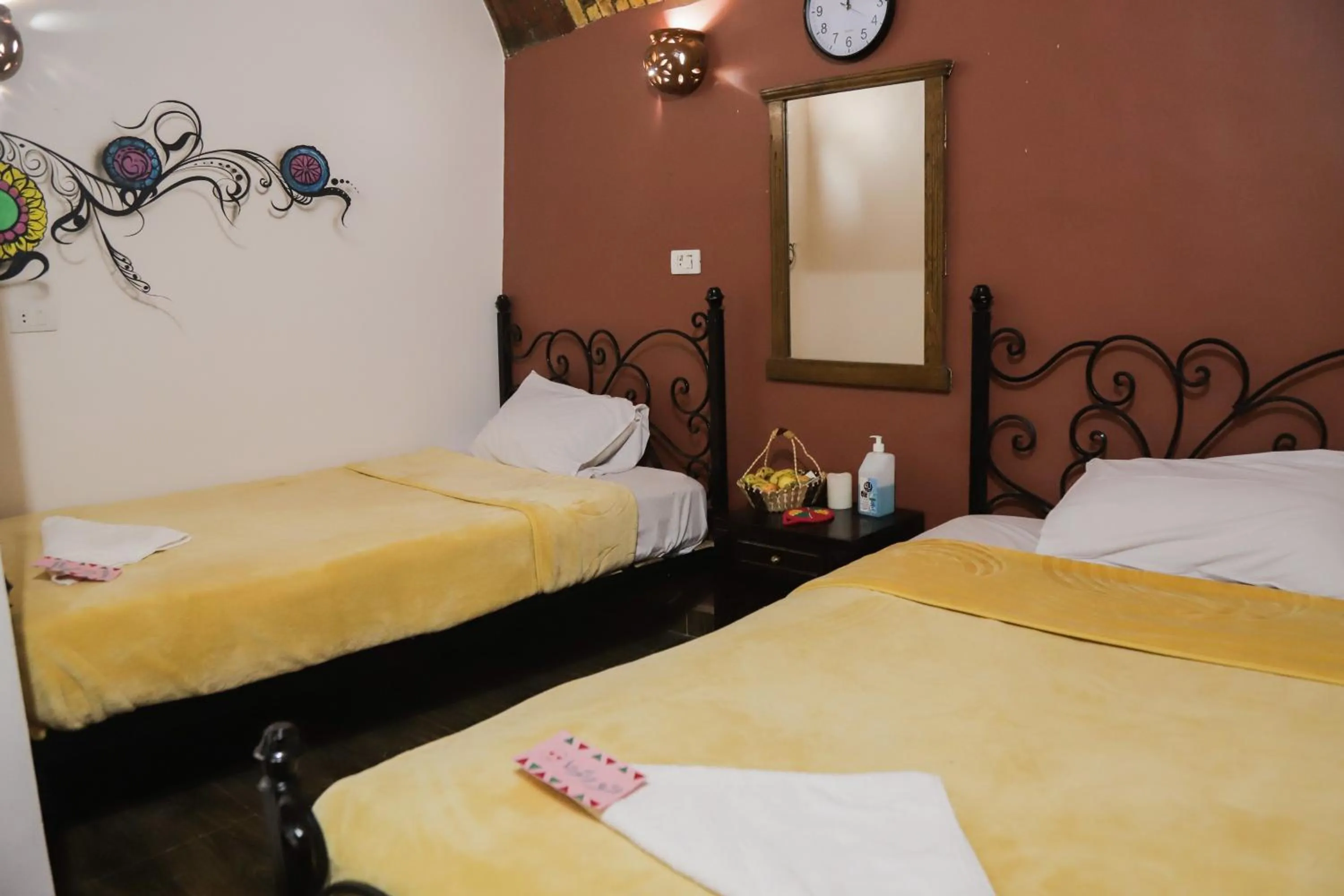 Bedroom, Bed in Opal privat nubian hotel