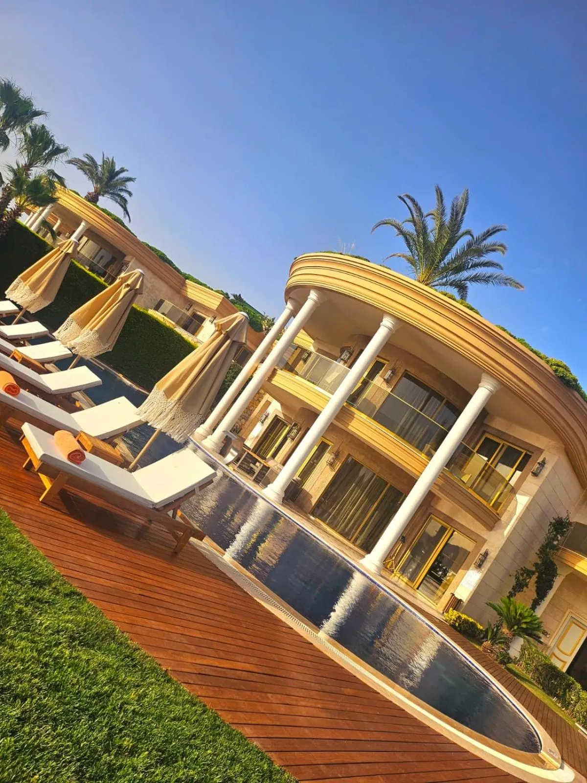 Pool view in The Plaza Bodrum