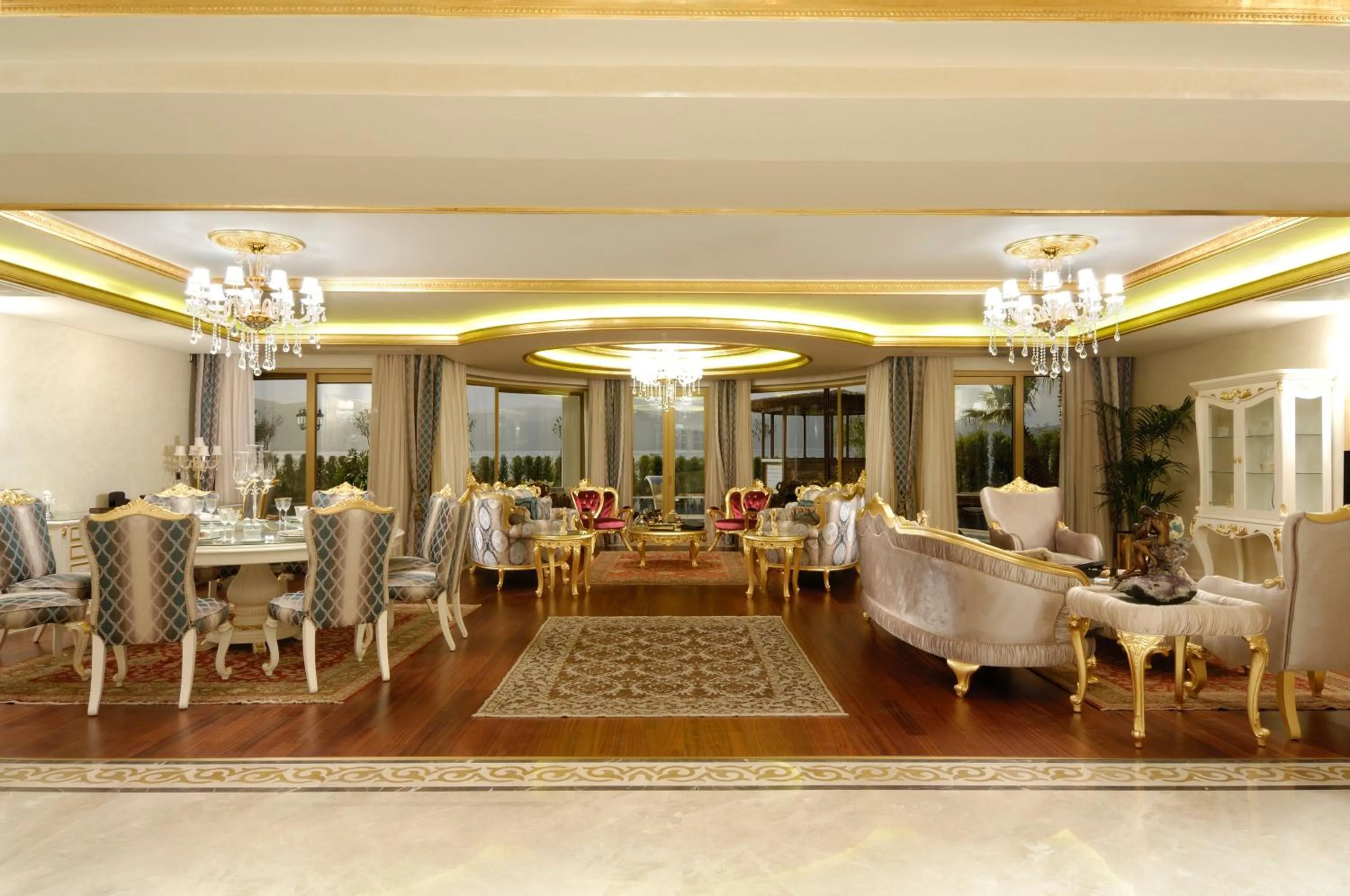 Living room in The Plaza Bodrum