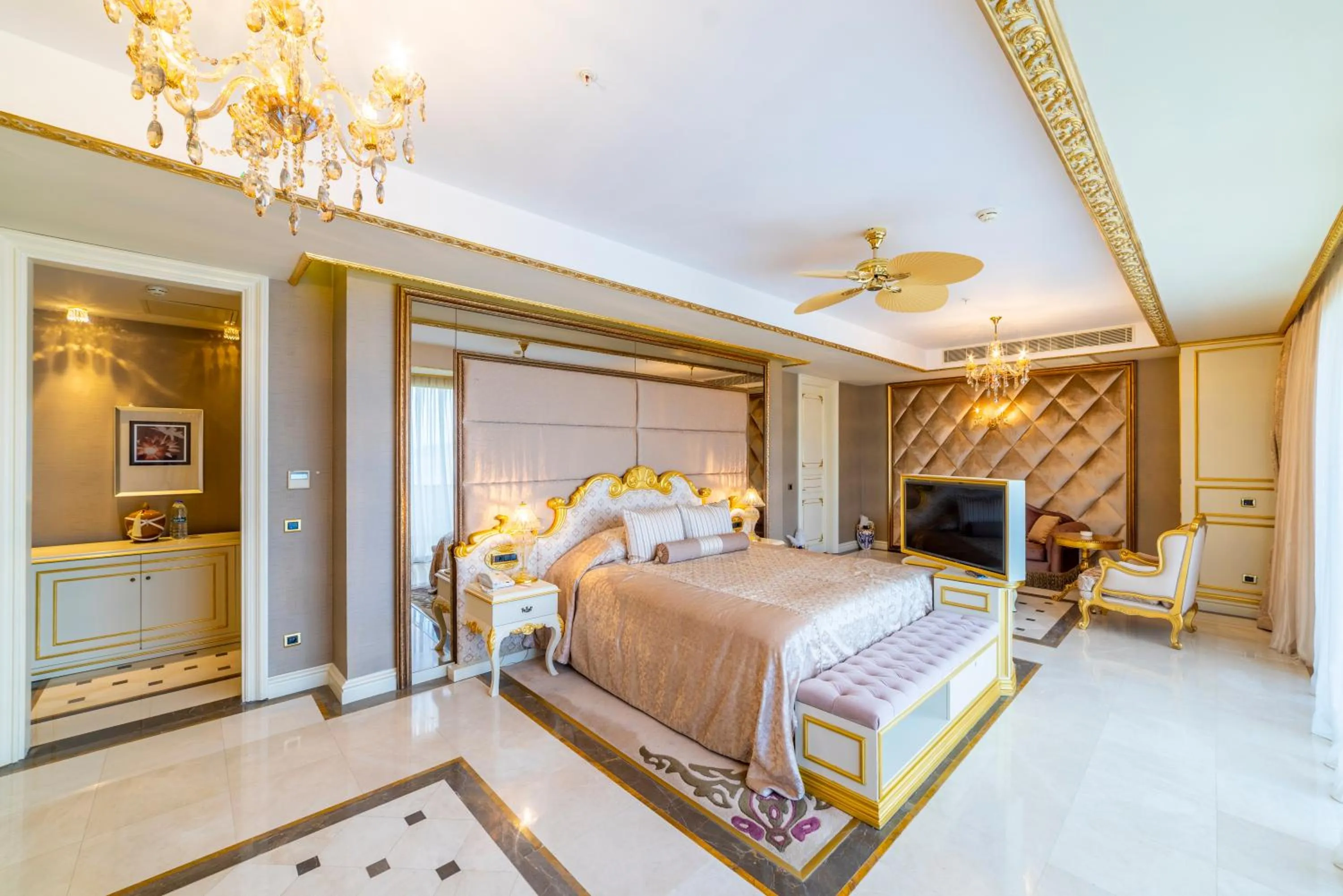 Bed in The Plaza Bodrum