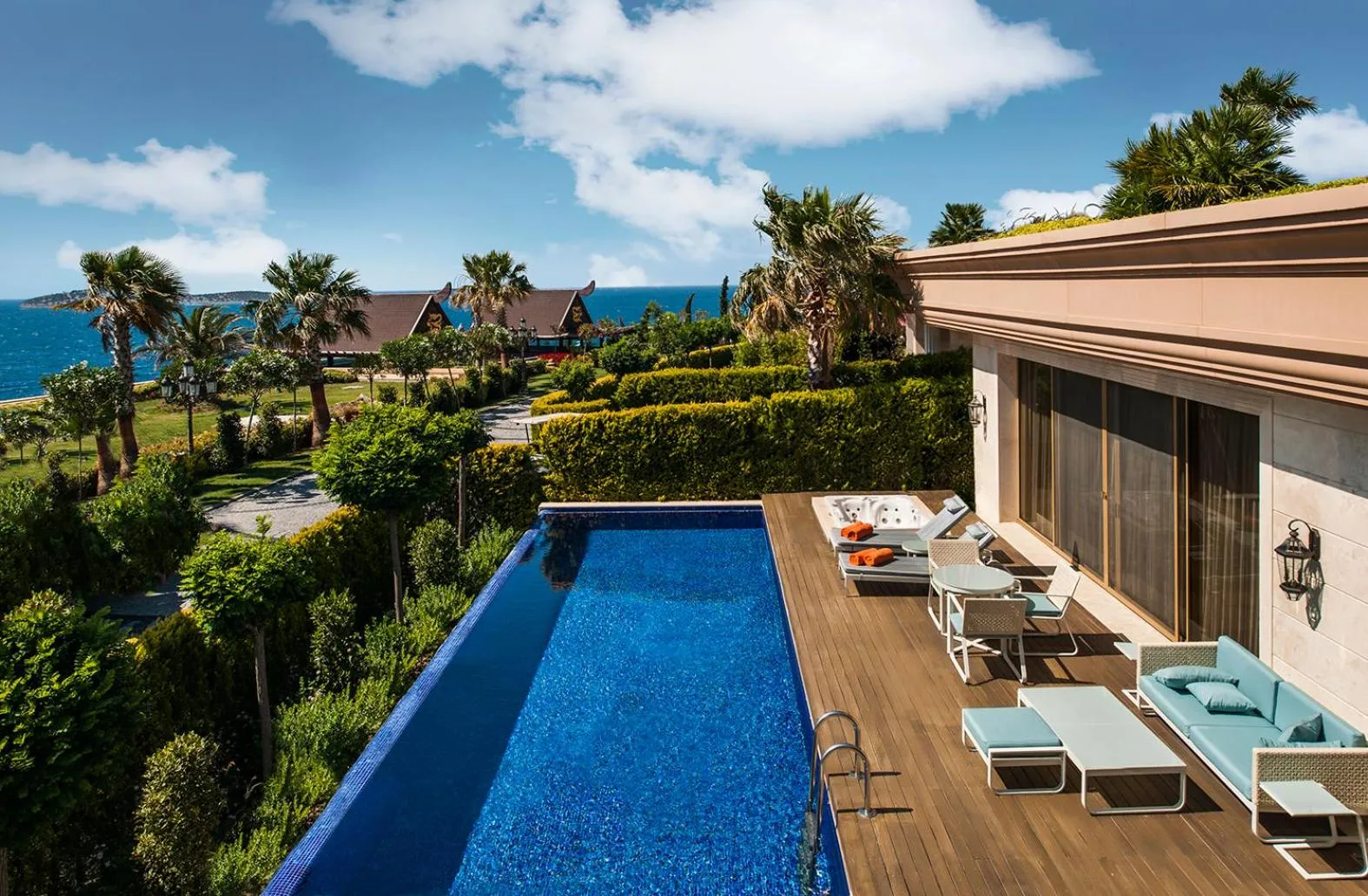 Patio in The Plaza Bodrum