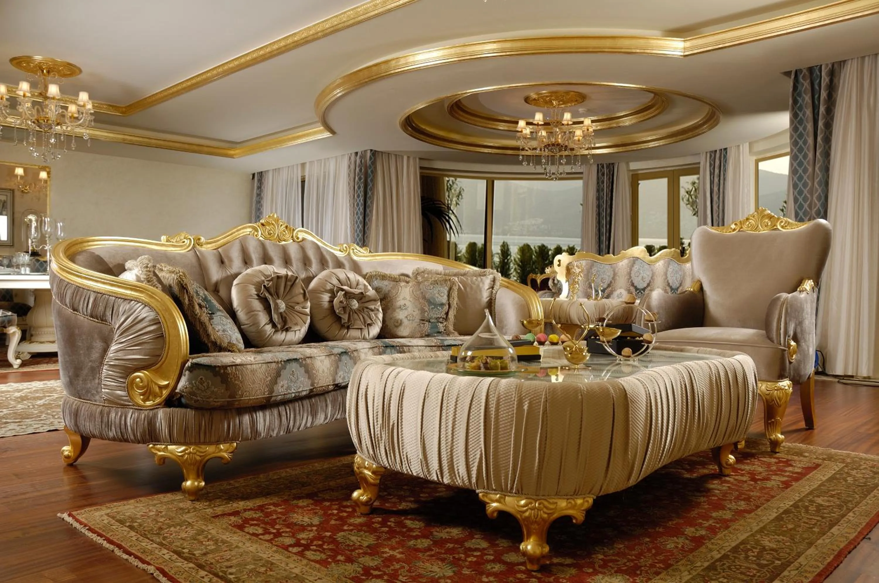 Living room in The Plaza Bodrum