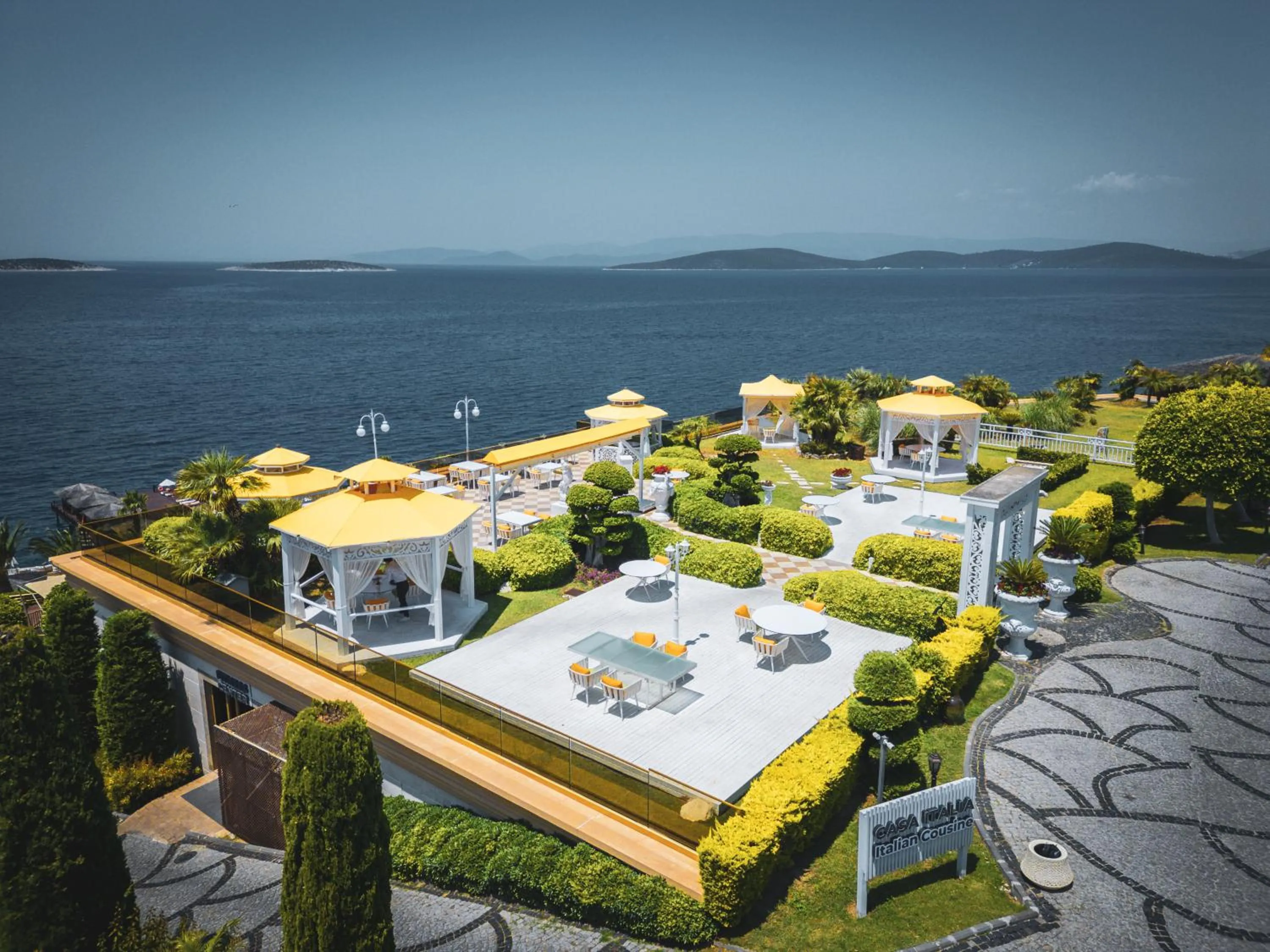 Restaurant/places to eat in The Plaza Bodrum