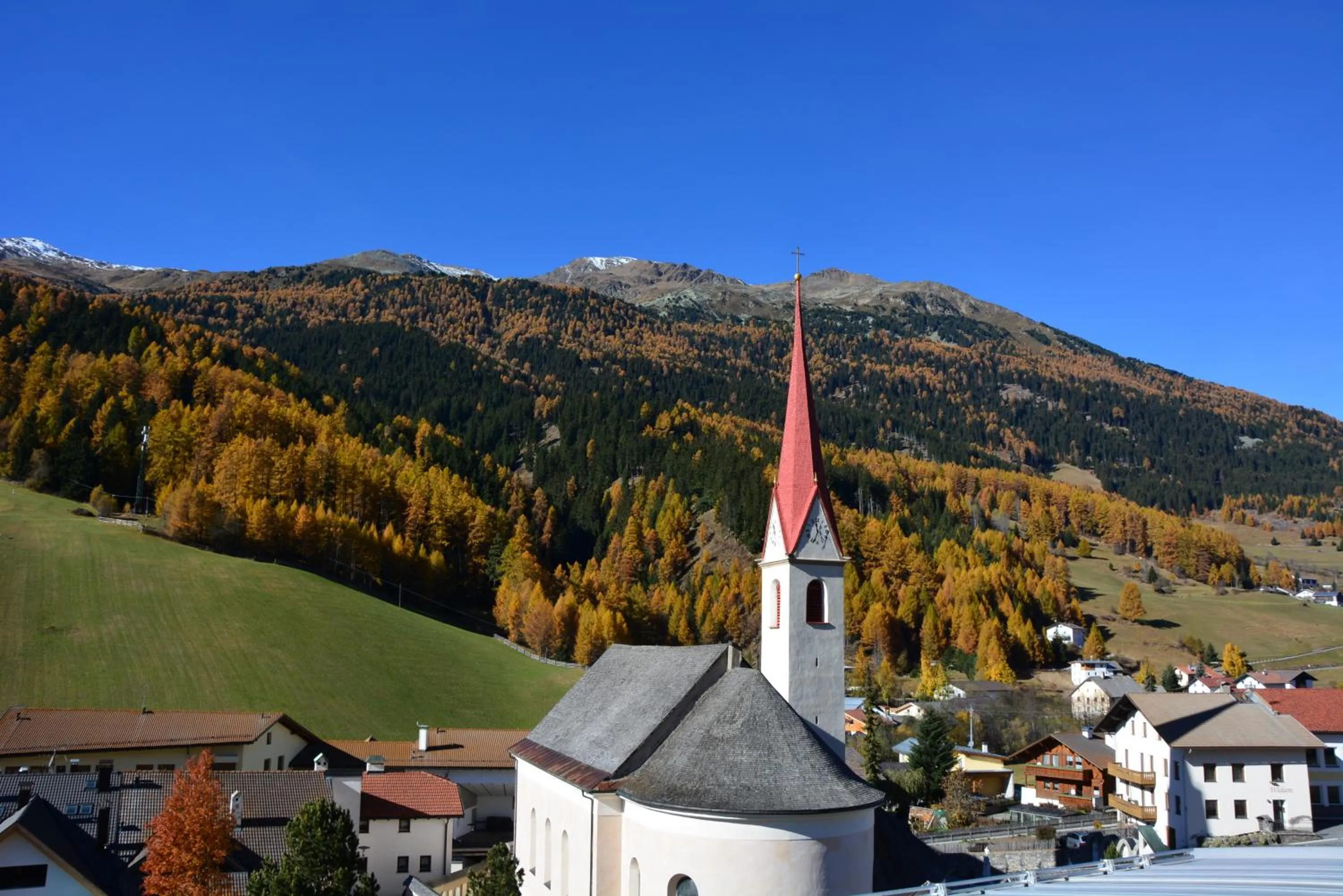Natural landscape in Garni Apparthotel St Valentin