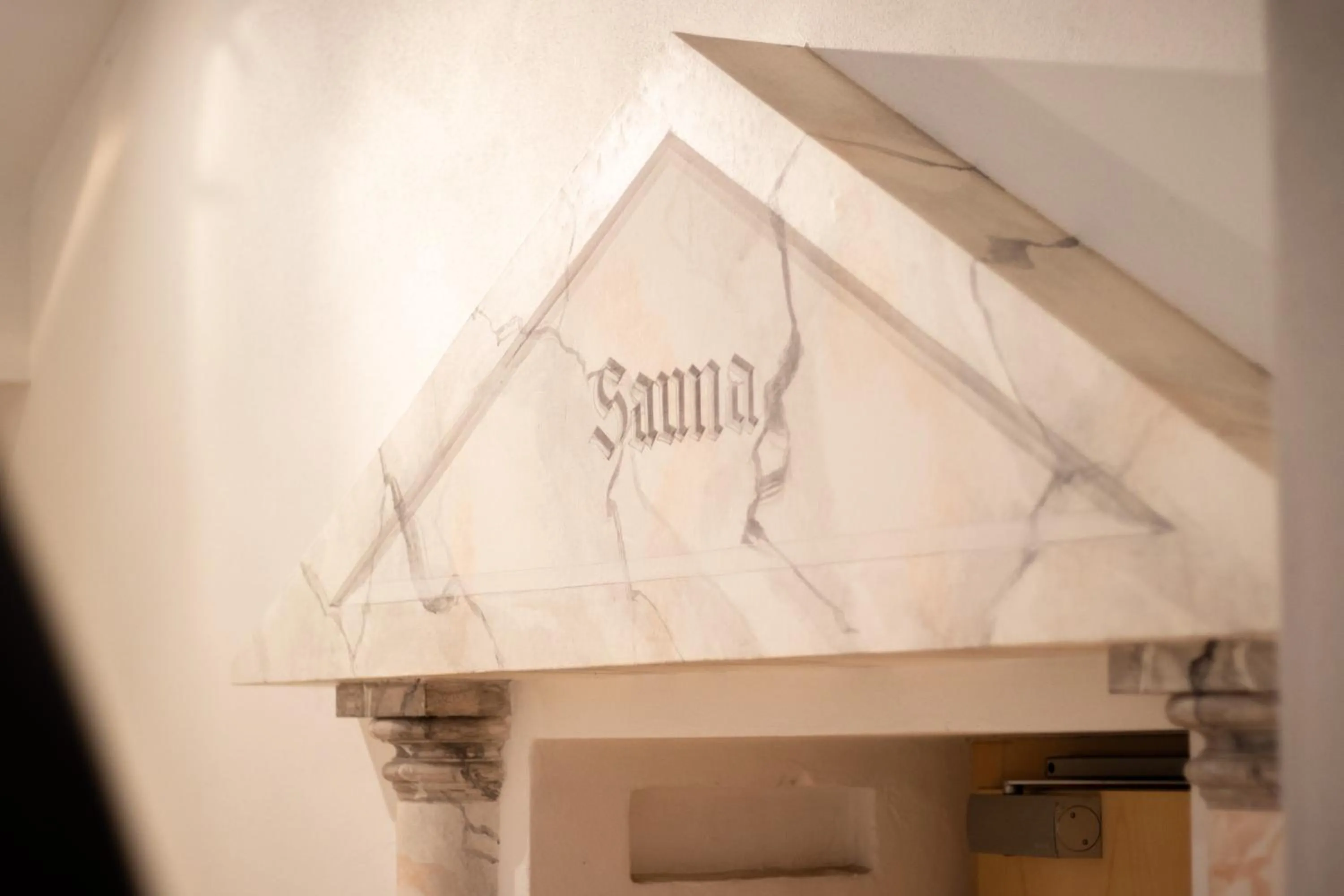 Sauna in Garni Apparthotel St Valentin